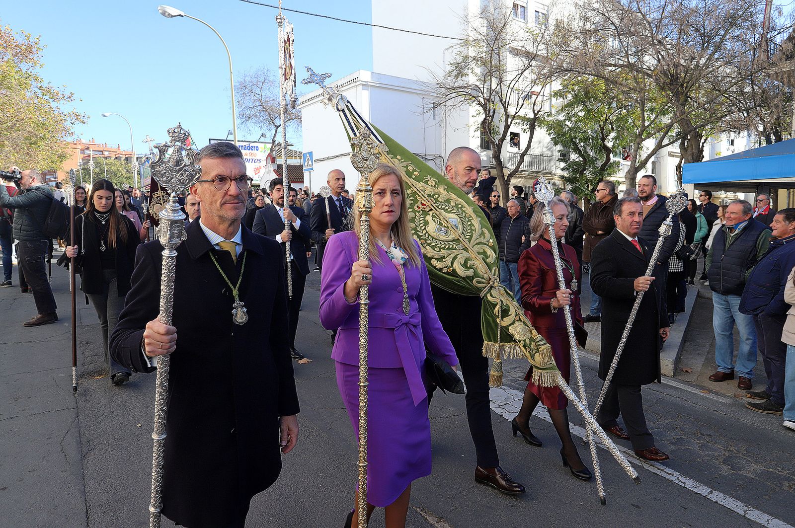 Imágenes de la procesión de San Sebastián en Huelva
