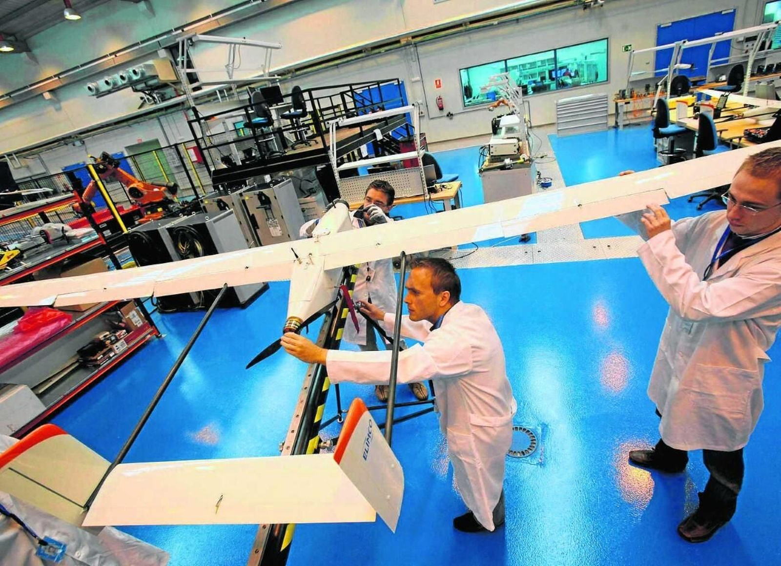 Instalaciones de una de las compañías ubicadas en Aerópolis.