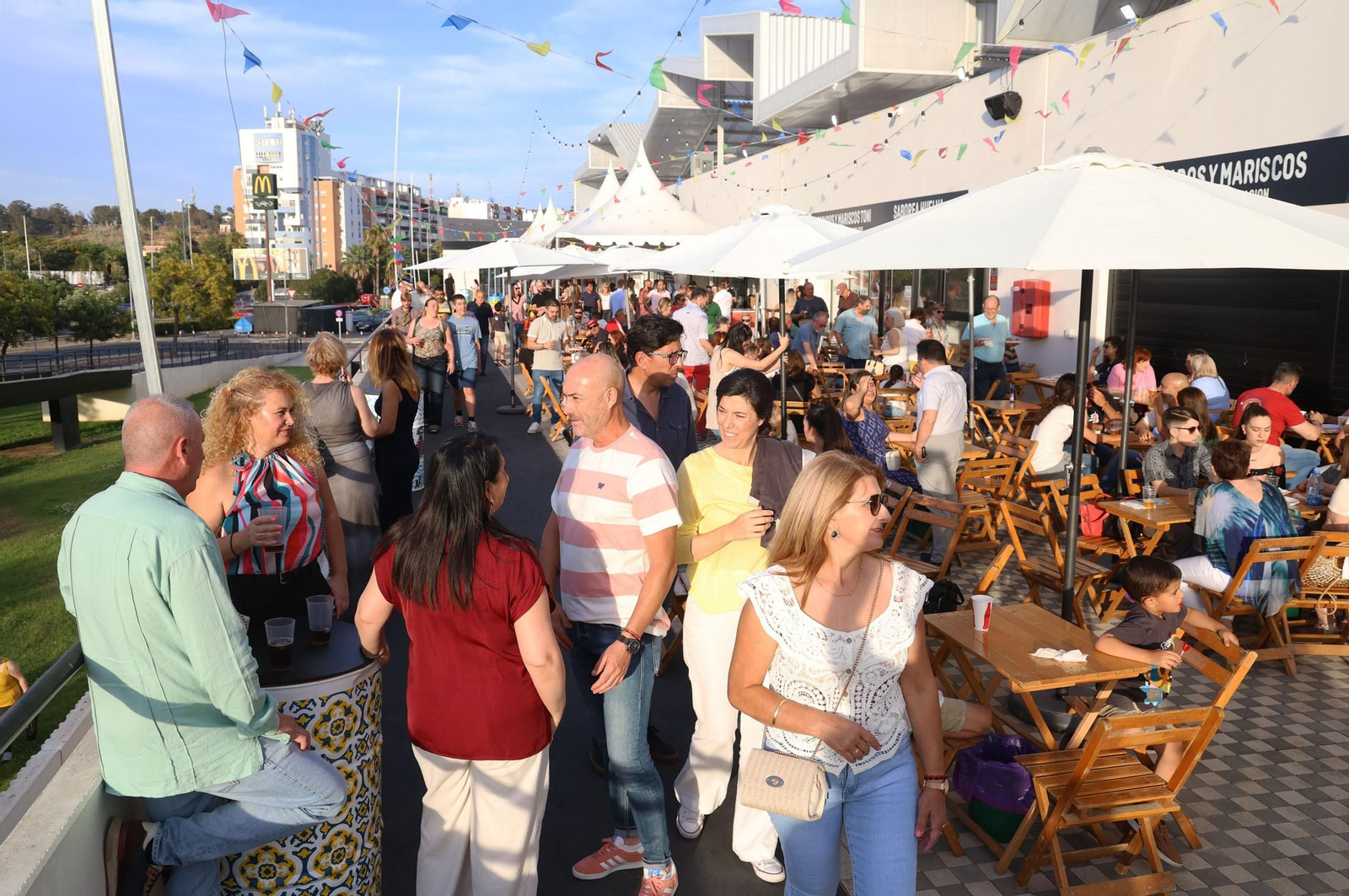 Imágenes de la 'IX Feria de la Gamba y el Marisco' de Huelva