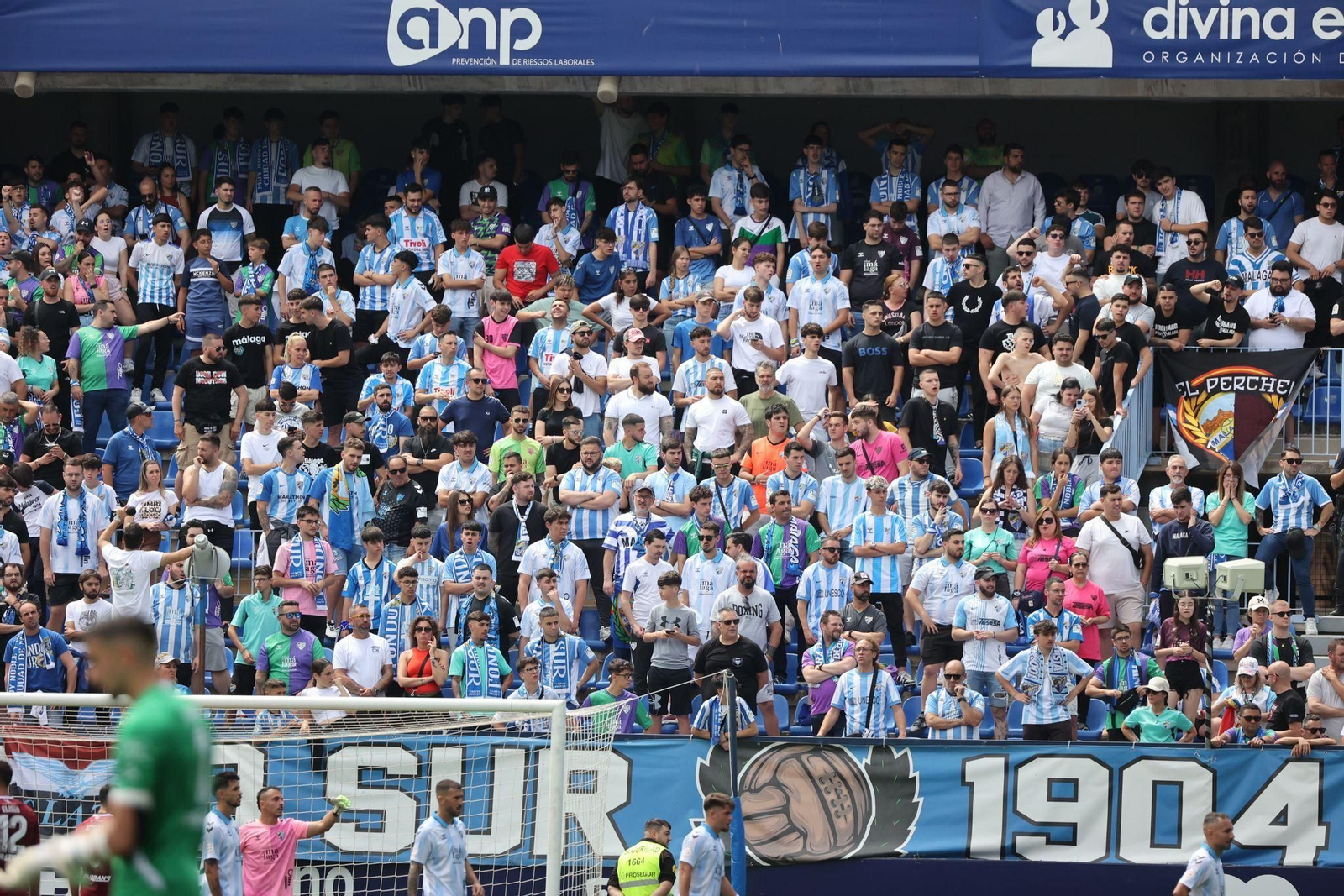 Búscate en el Málaga CF - Mérida en las gradas de La Rosaleda