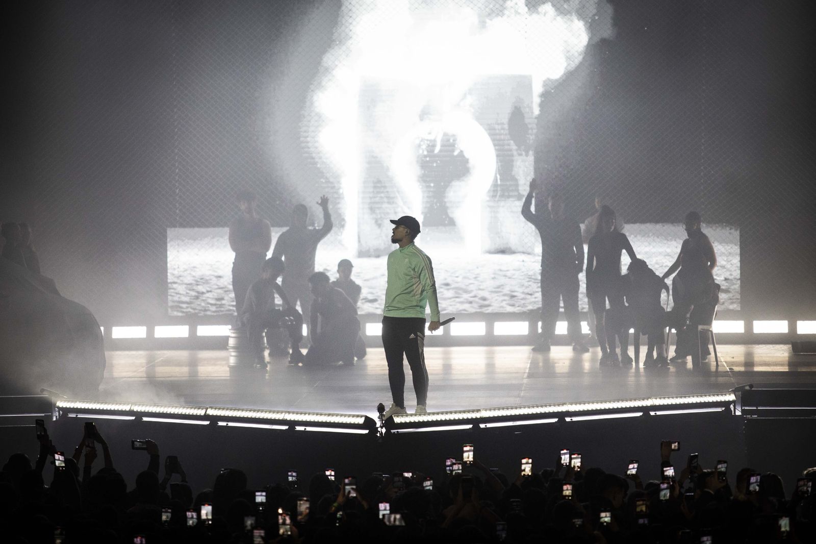 El Palacio estalla al son de Dellafuente, en imágenes