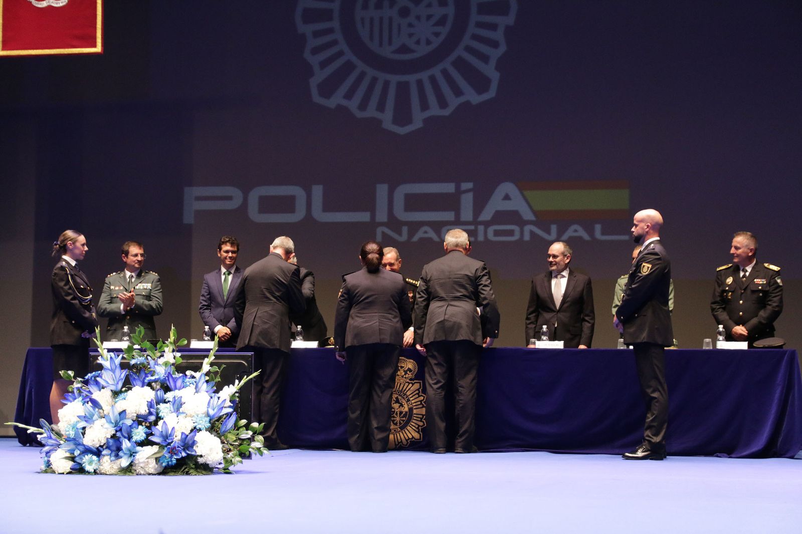 Celebración del Día de la Policía Nacional en Almería