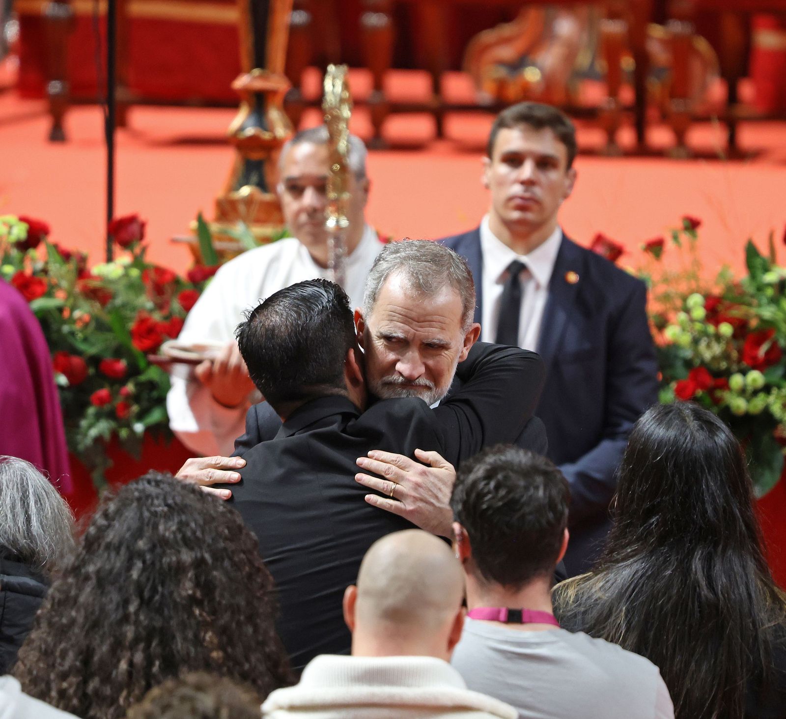 Fotografías de la misa funeral por las víctimas del accidente de tren en Adamuz