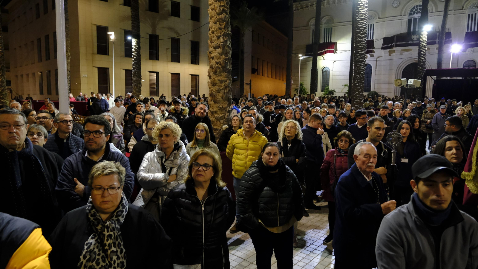 Las imágenes del Vía Crucis del Cristo de la Escucha