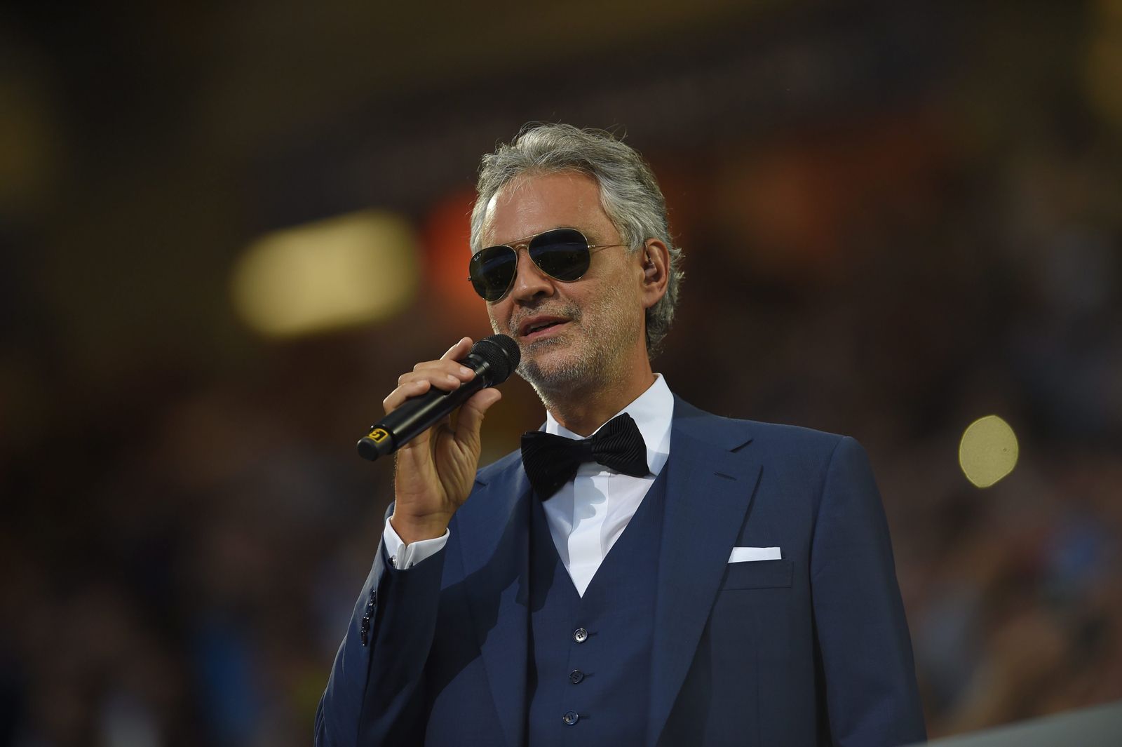 Andrea Bocelli.