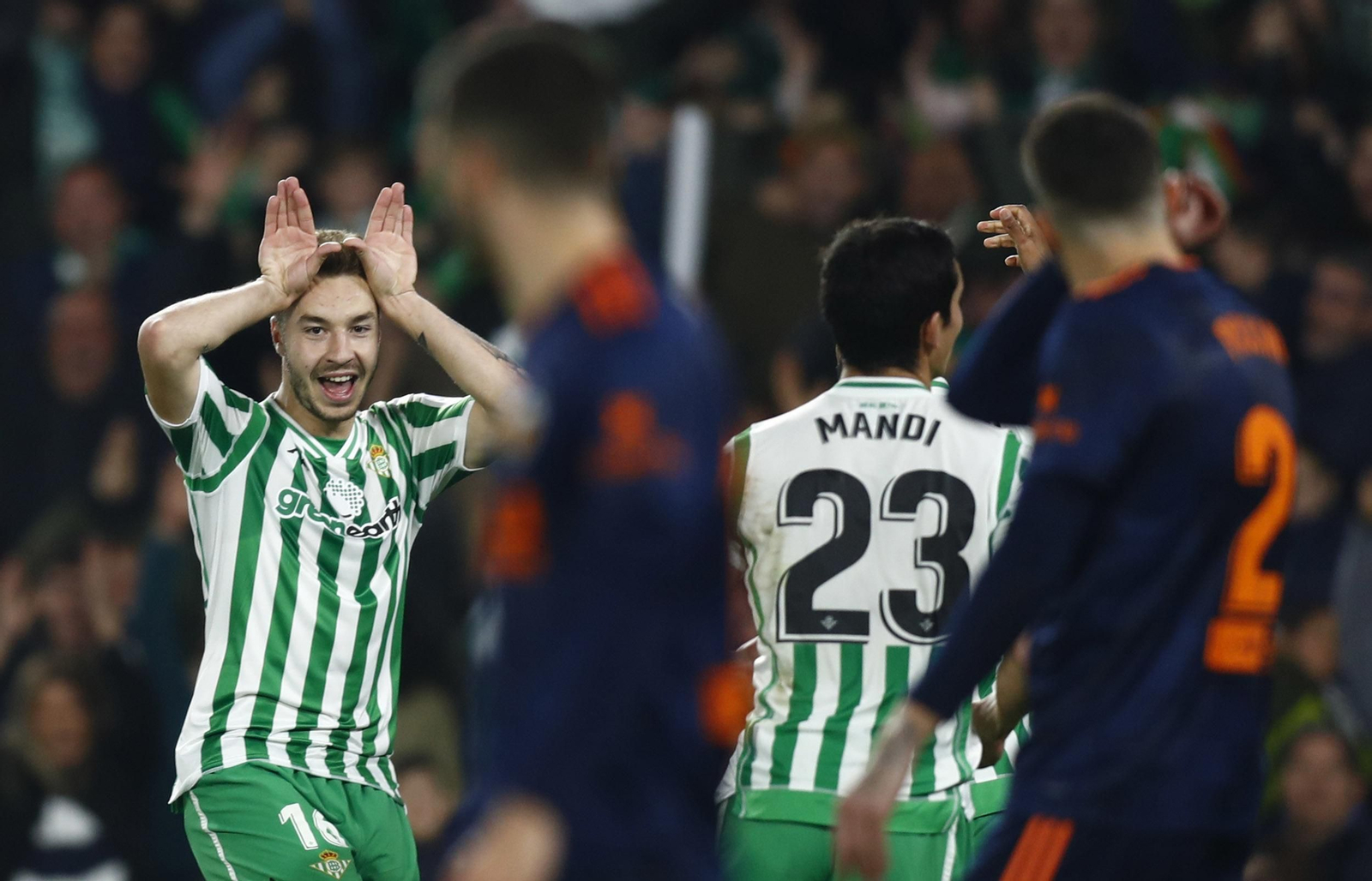 Las imágenes del Betis-Valencia de la Copa del Rey