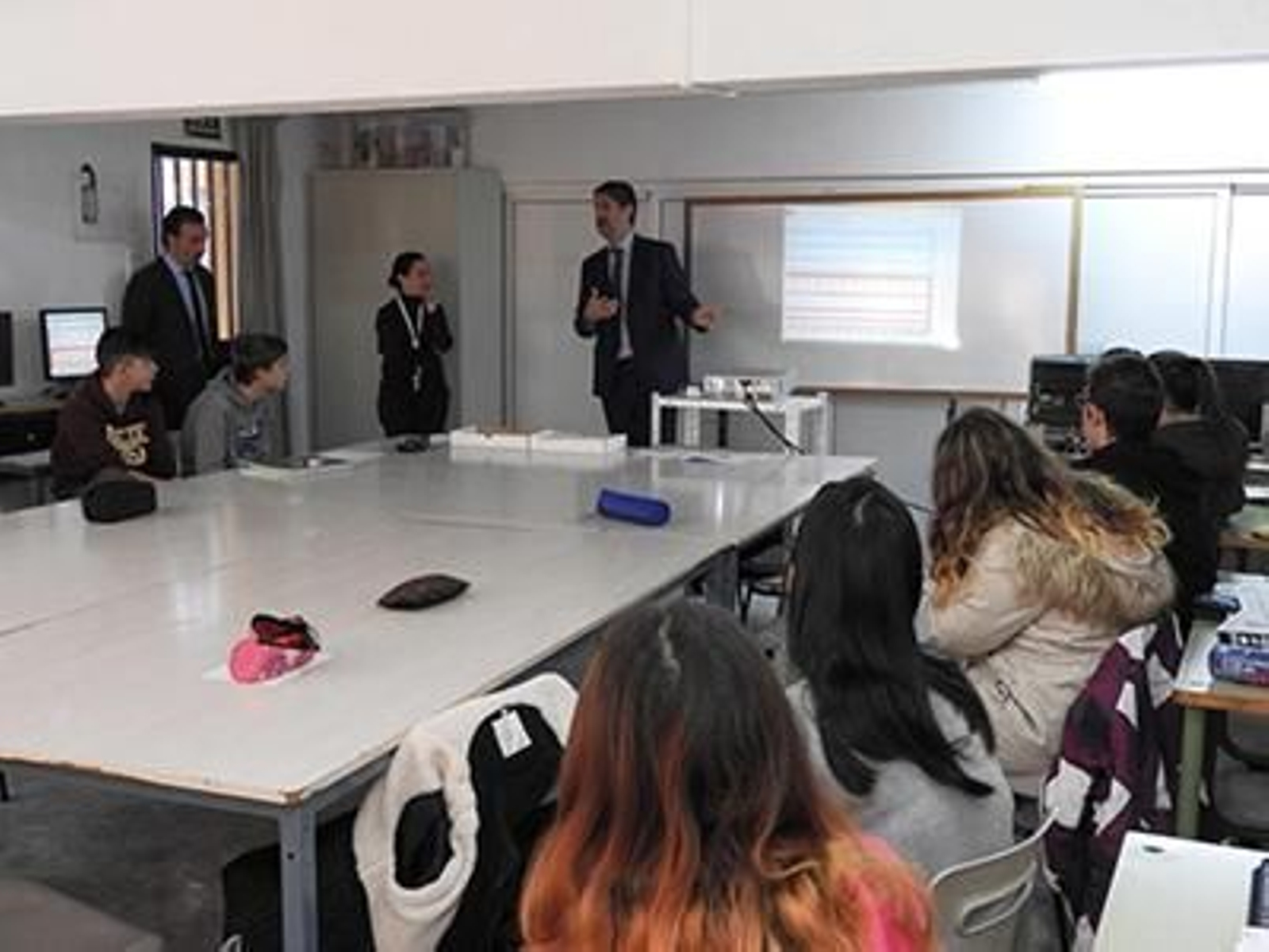 Una de las sesiones del programa educativo