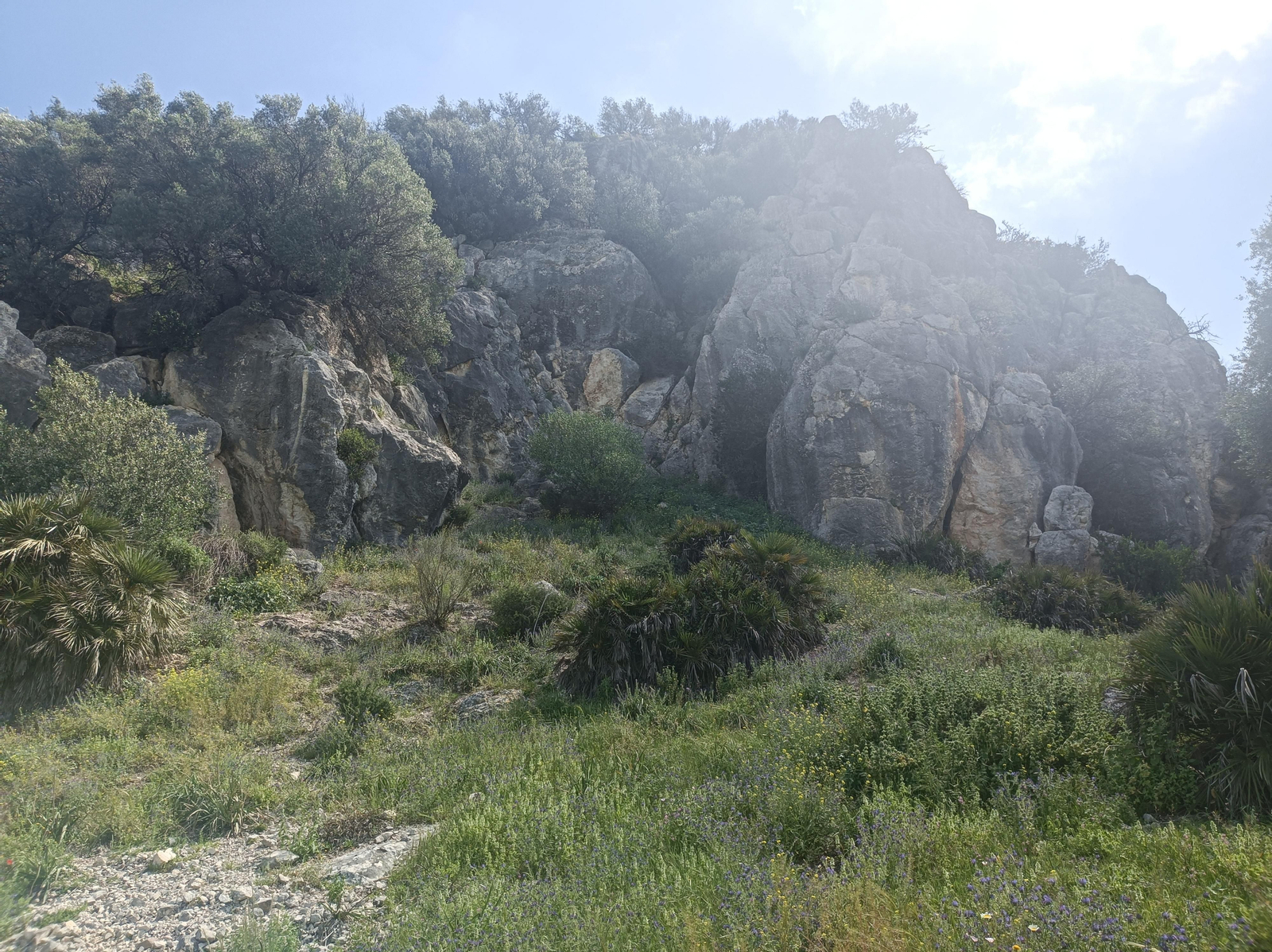 Las imágenes de la ruta alrededor del Castillo de Luna