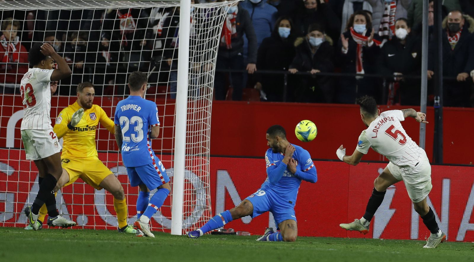 Las imágenes del Sevilla fc-Atlético de Madrid
