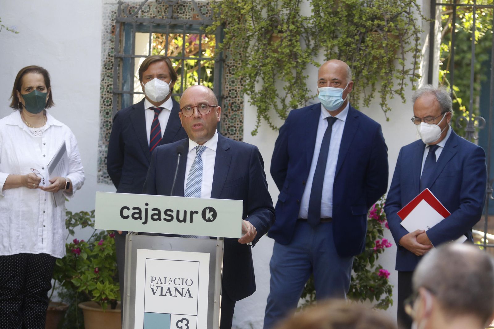 Un momento de la intervención de Joseba Barrena.