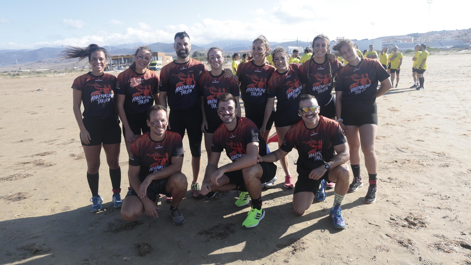 Carrera de obstáculos Adrenaline Race, en la playa de los Lances, en imágenes
