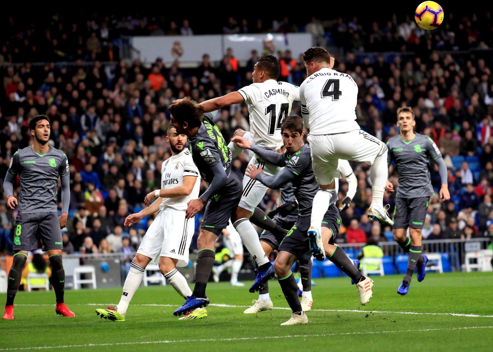 El Real Sociedad-Real Madrid, en imágenes