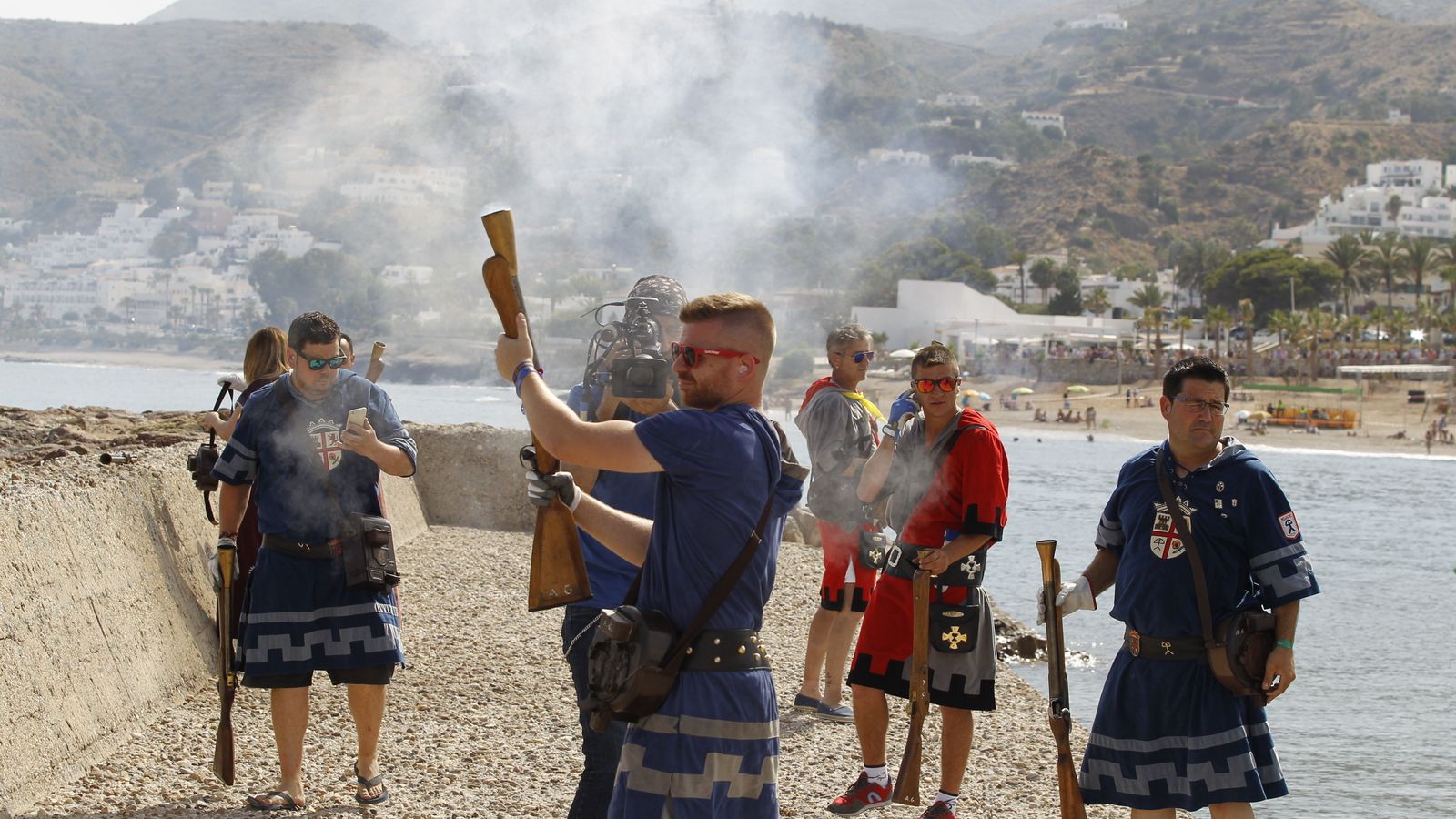 Trabuqueros en Mojácar.