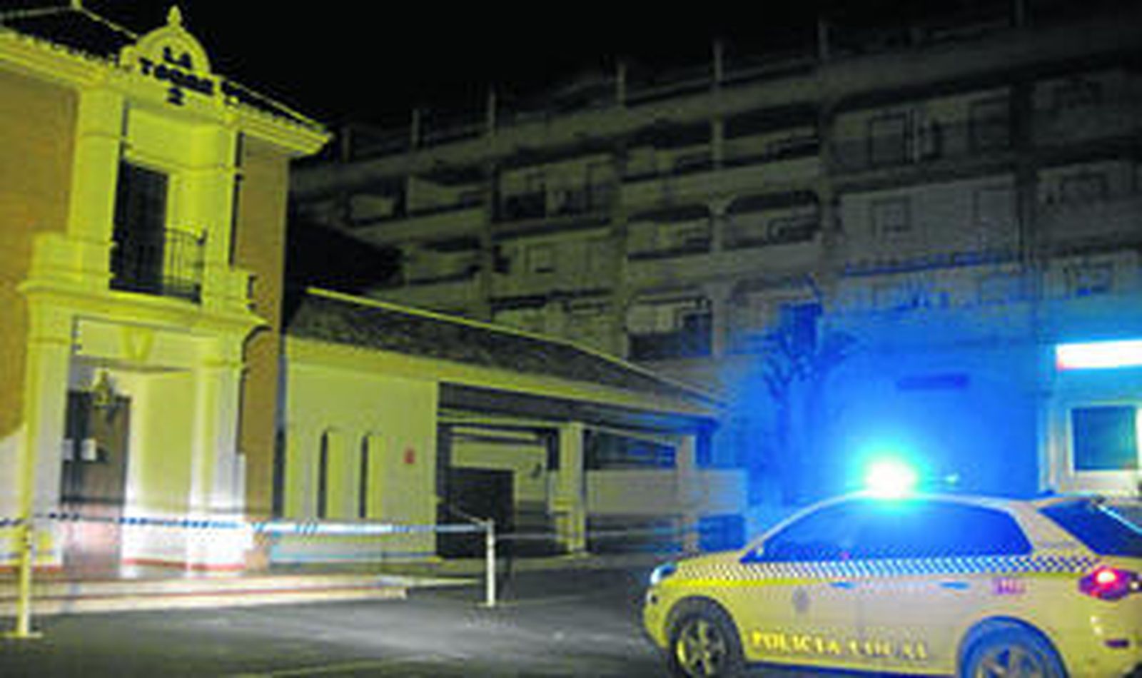 Local en el que se pretendía celebrar una fiesta de Nochevieja en Mijas.