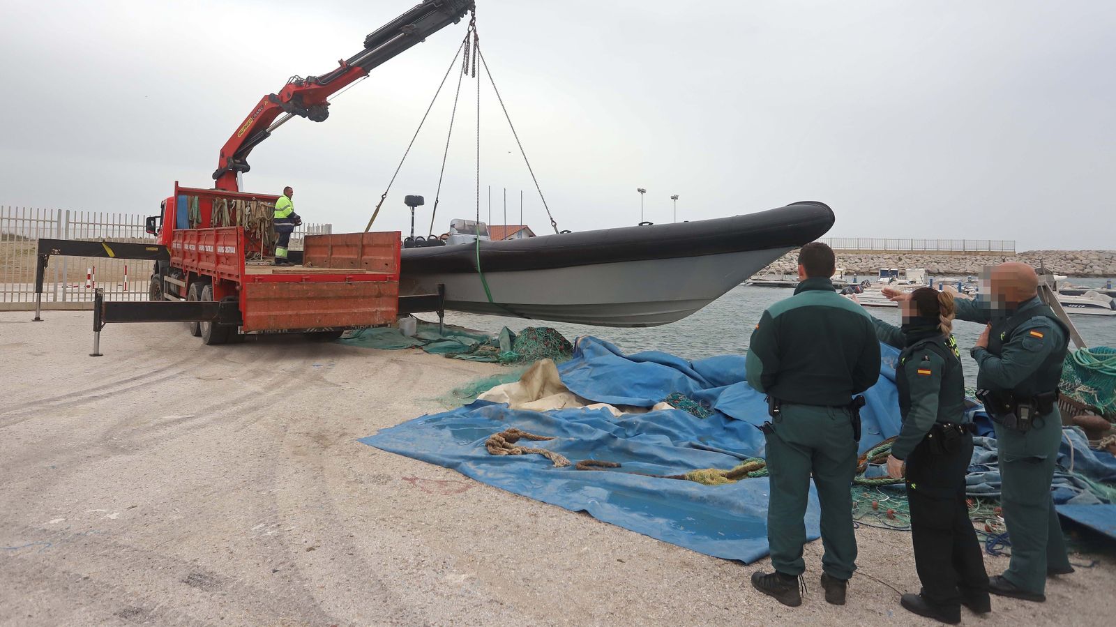 Fotos del temporal de levante en el Campo de Gibraltar