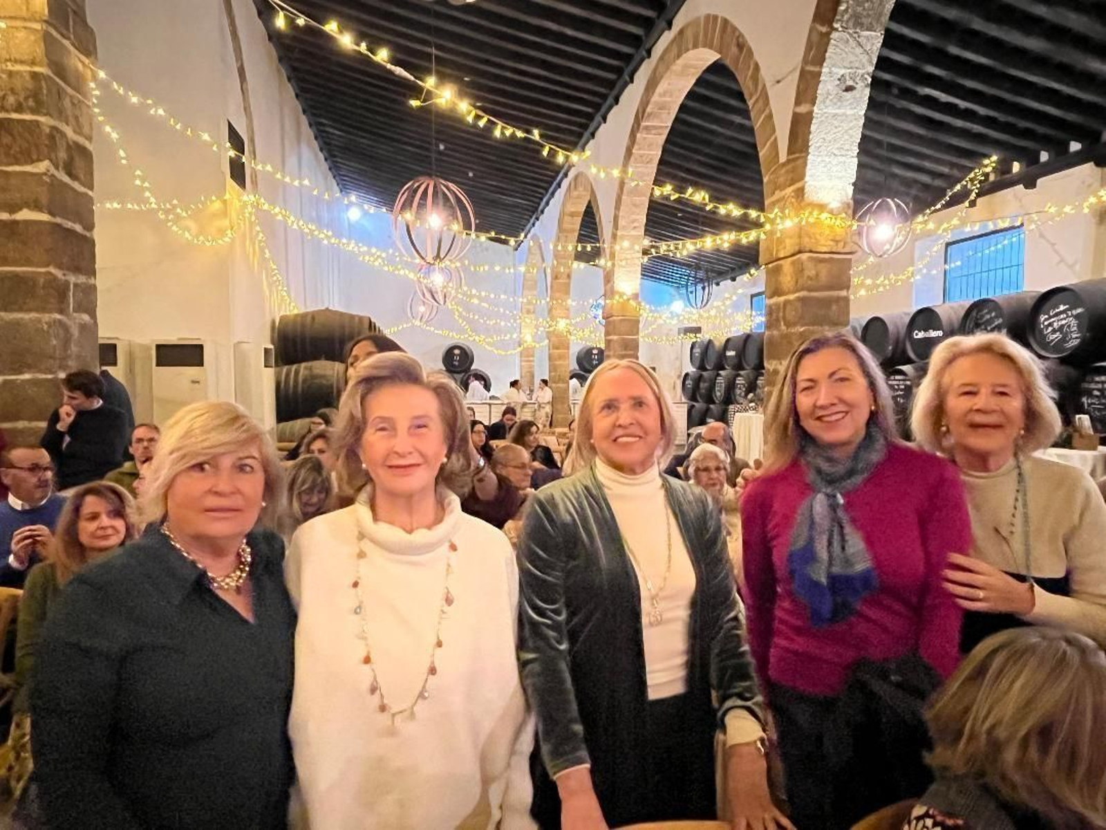 Asun Máiquez, Lola Sánchez-Montagut, Ana García Gilaber, Rosario Murciano y Fátima Furest.