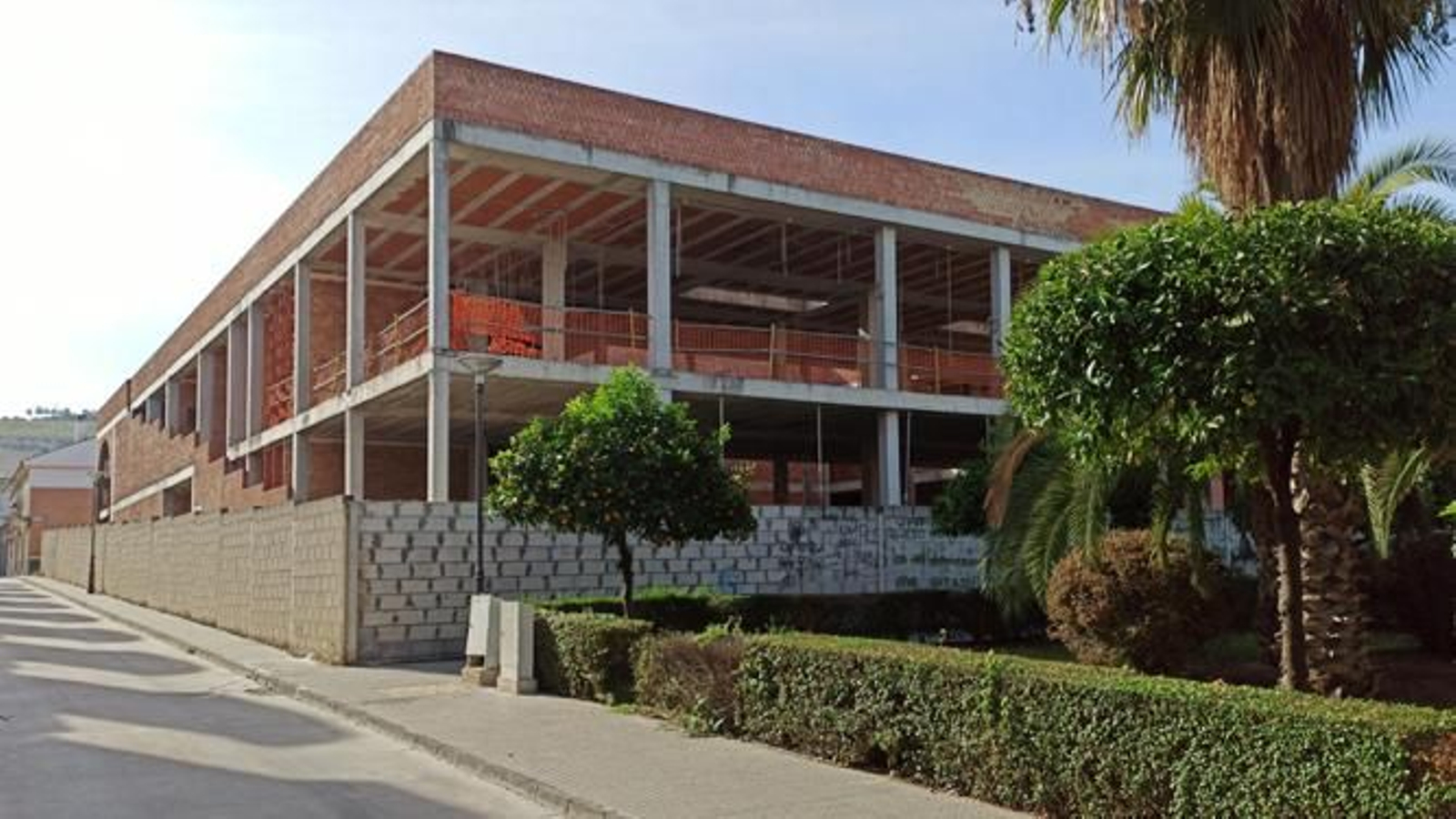 Futuro edificio de la Seguridad Social en Lucena.