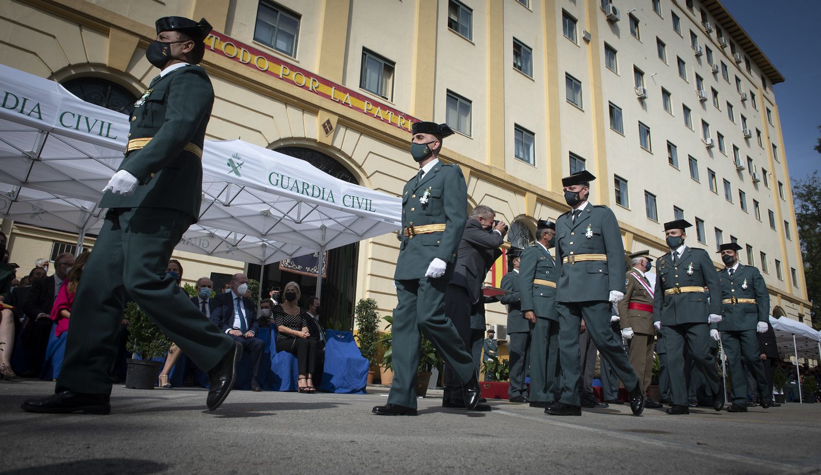El acto del día del Pilar de la Guardia Civil, en imágenes