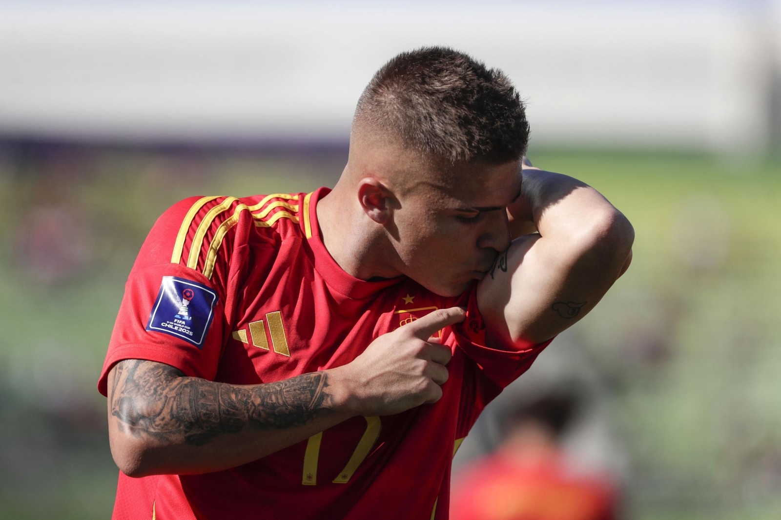 Las mejores fotos del Ucrania-España sub 20