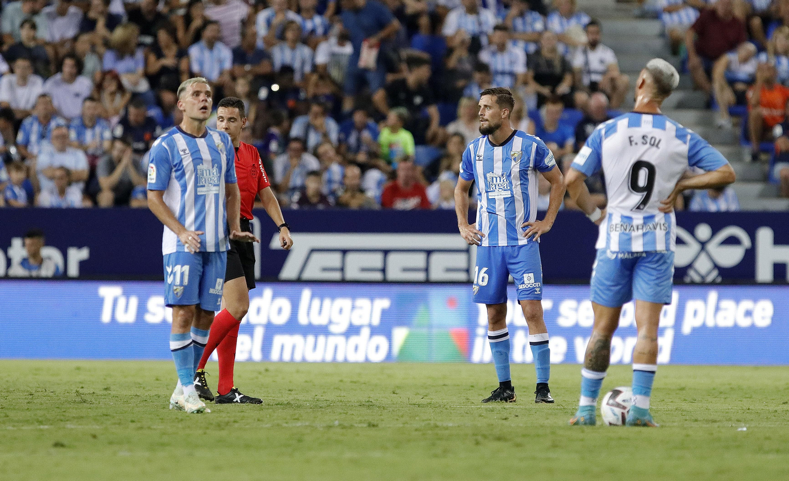 El Málaga-UD Las Palmas, en fotos