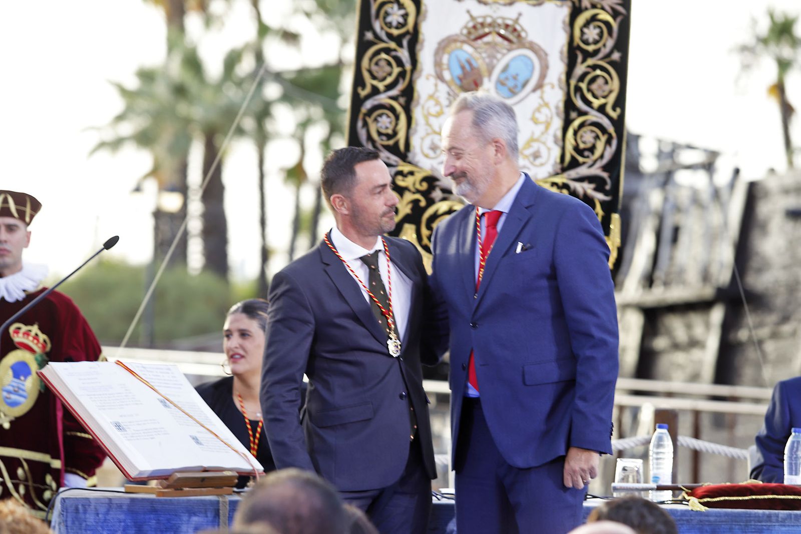 Imágenes de la constitución de la Diputación de Huelva