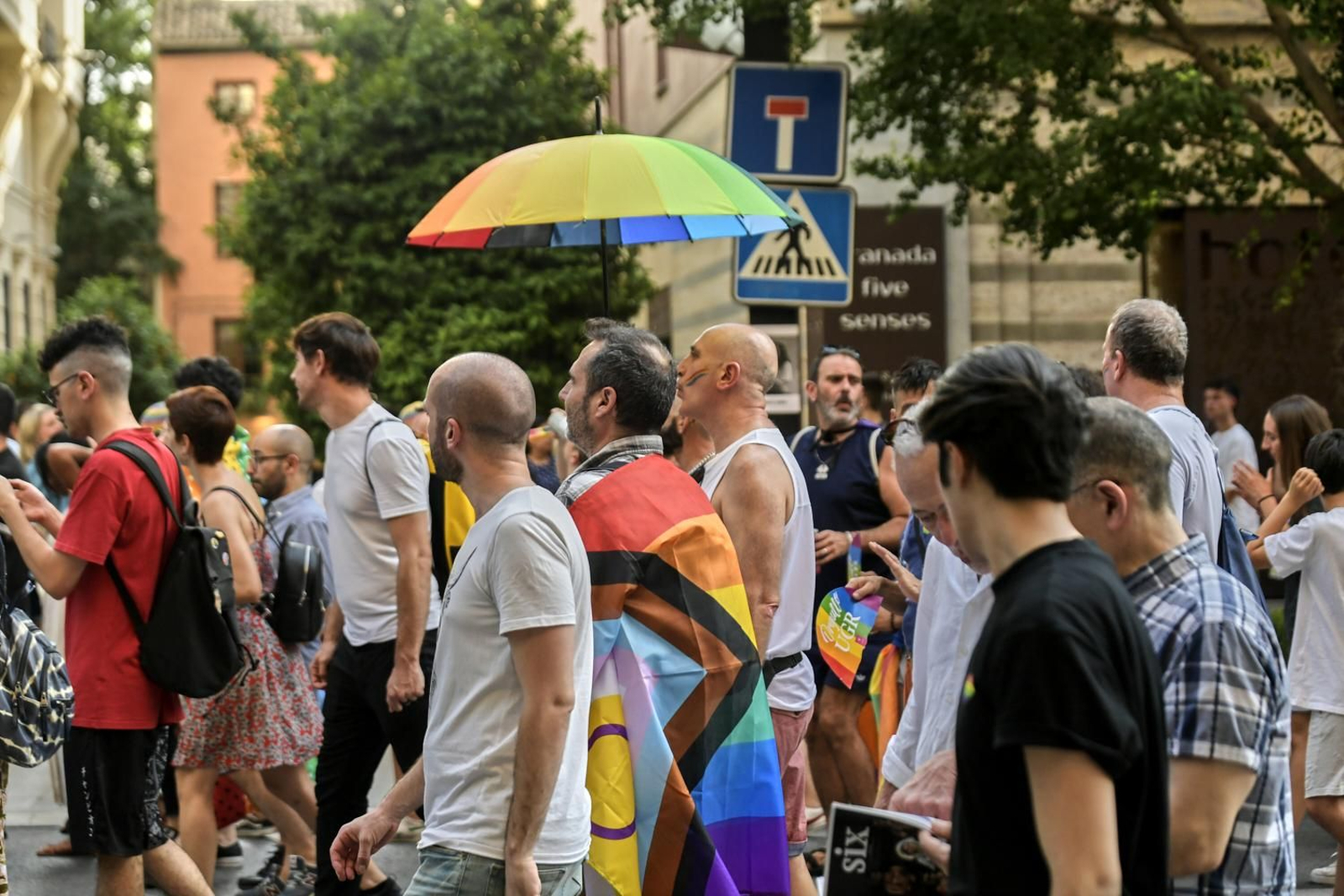El pregón de Jedet y la marcha del Orgullo en Granada, en imágenes