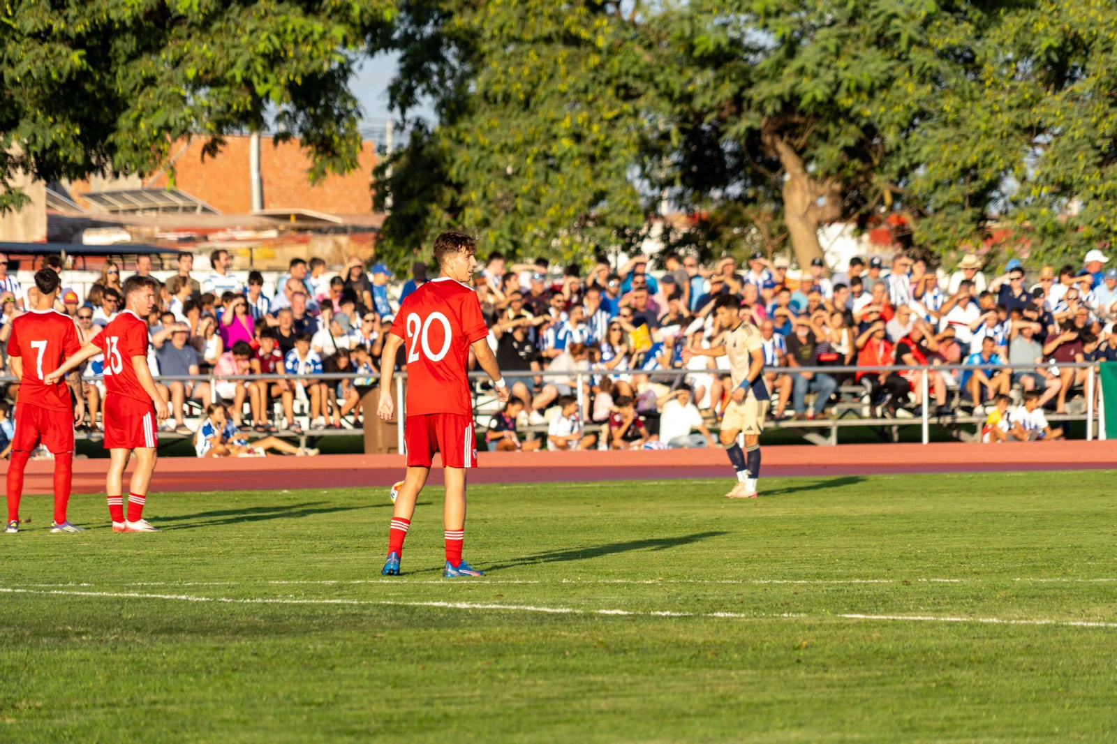 Imágenes del XXXIX Memorial Manuel González Rodríguez entre el Recreativo de Huelva - Sevilla Atlético