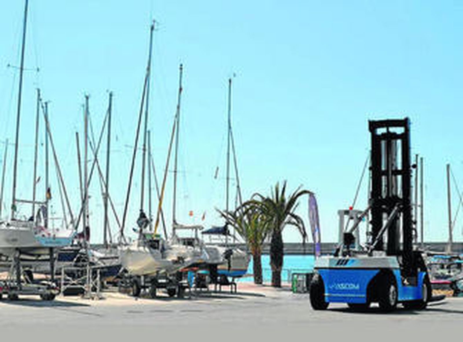 El la actualidad hay espacio para amarrar 110 barcos.