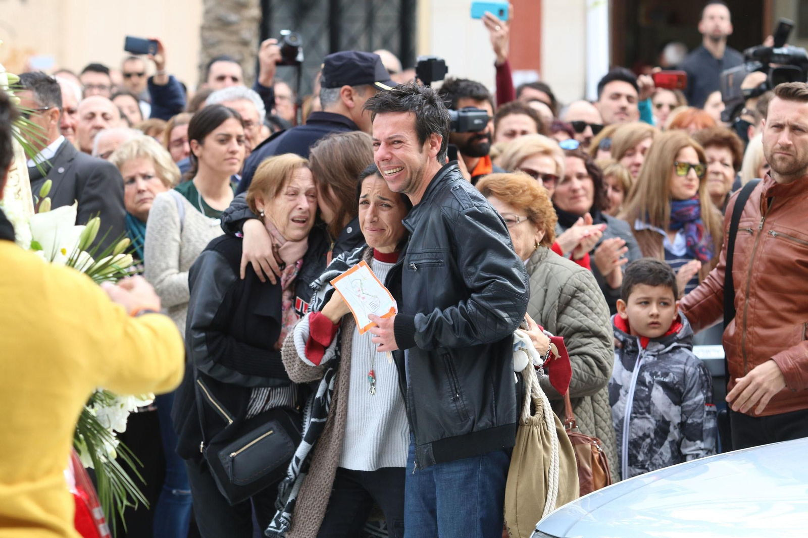 Las imágenes del funeral de Gabriel