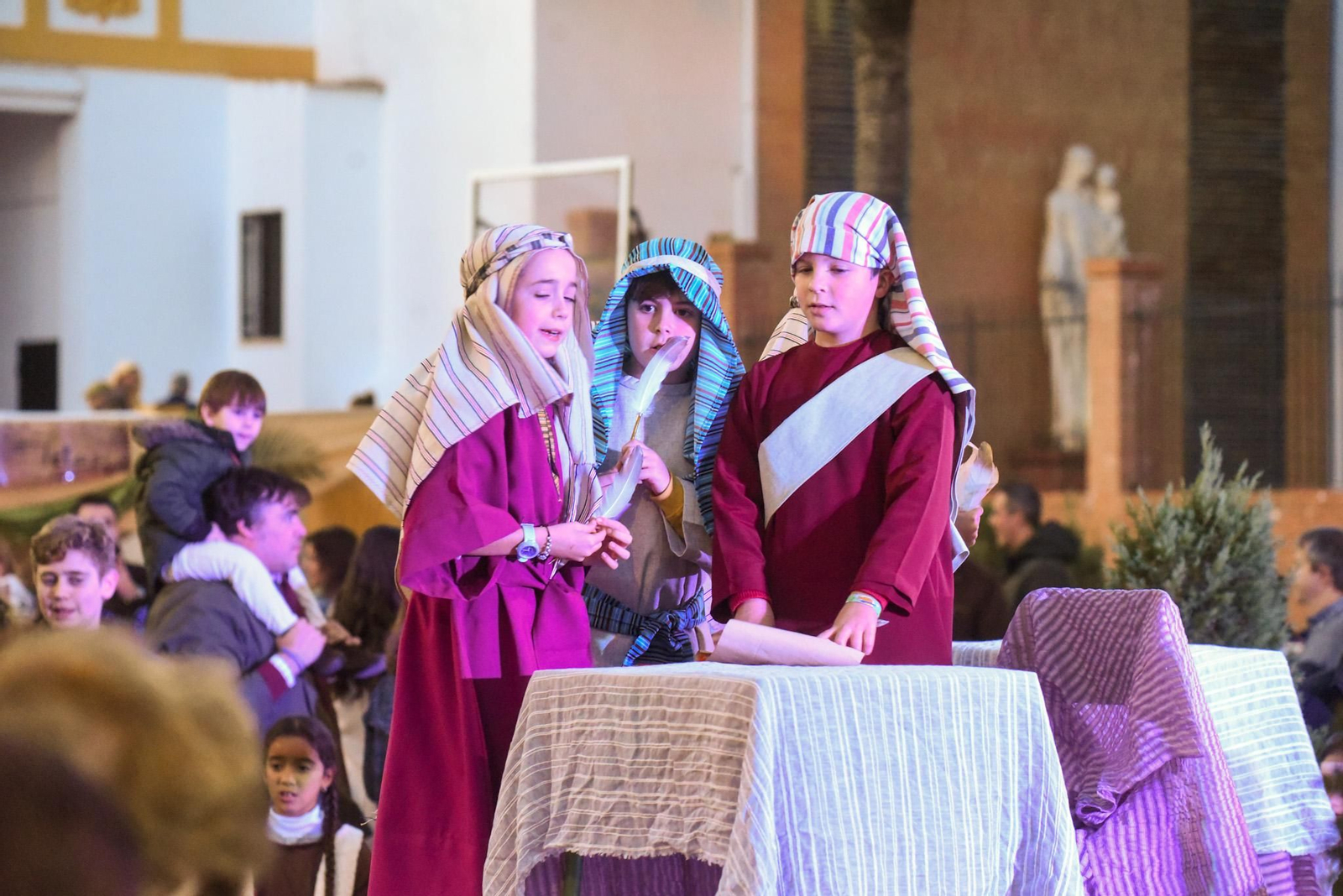 Las mejores fotos del belén viviente del colegio Salesianos de Córdoba