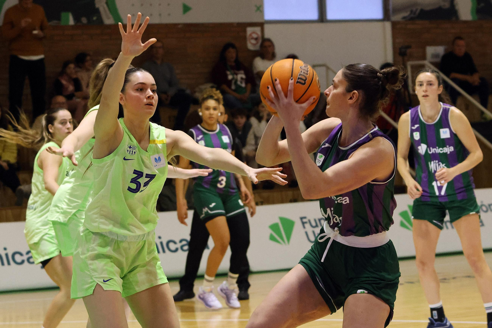 Sexta victoria consecutiva del Unicaja Mijas (78-72)