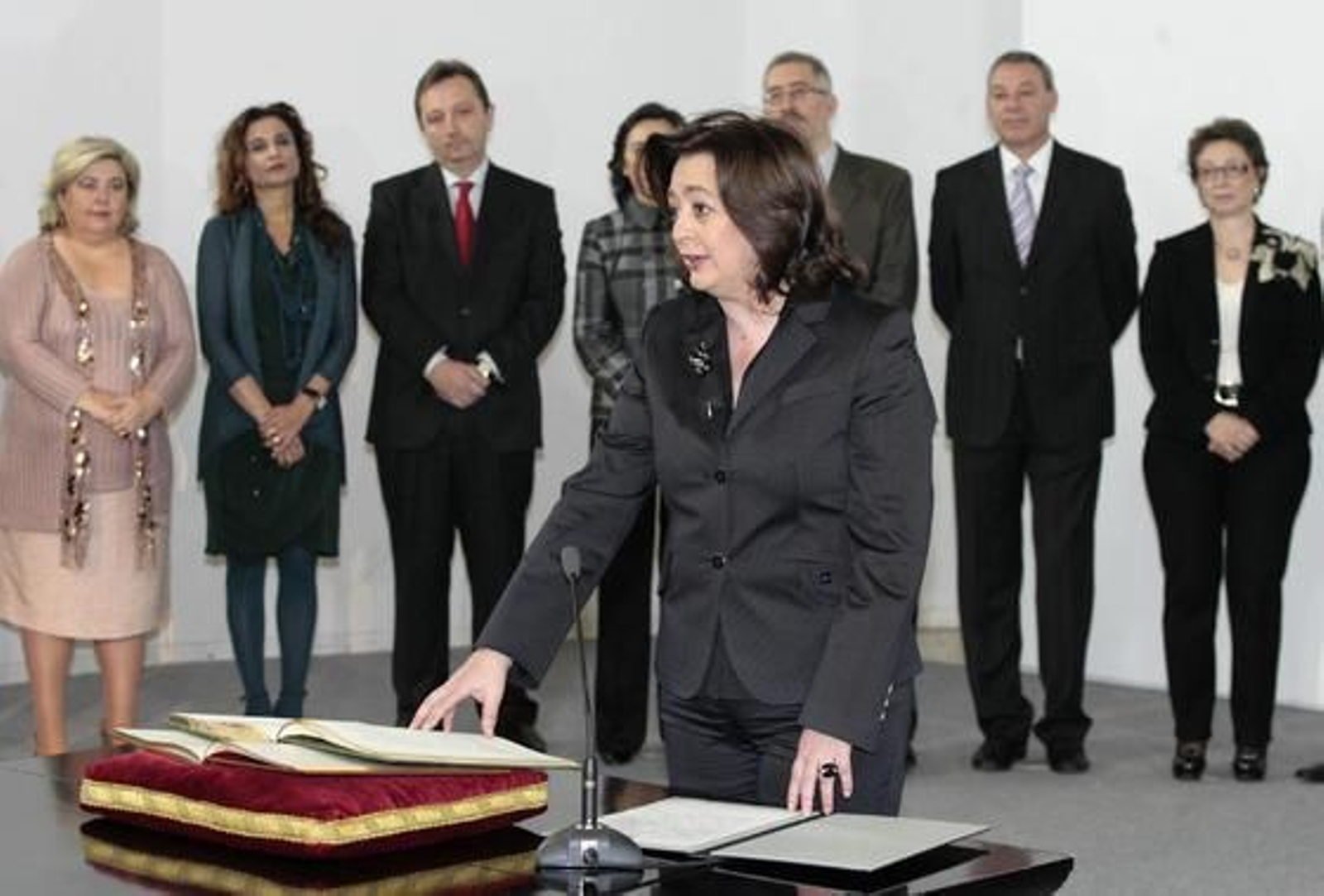 Mar Moreno, consejera de Presidencia y portavoz del Gobierno.

Foto: JC Munoz