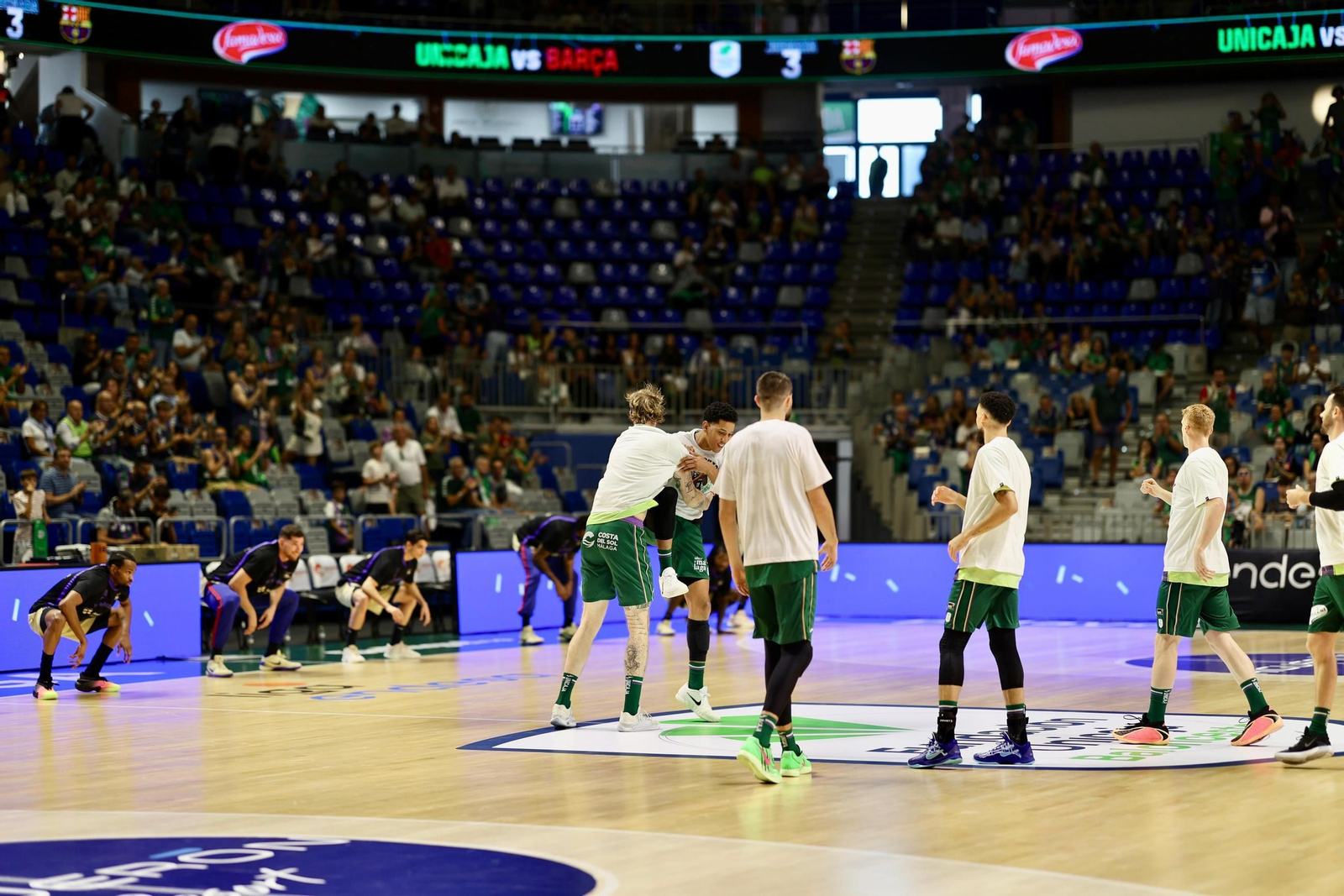 Las fotos del Unicaja-Barcelona