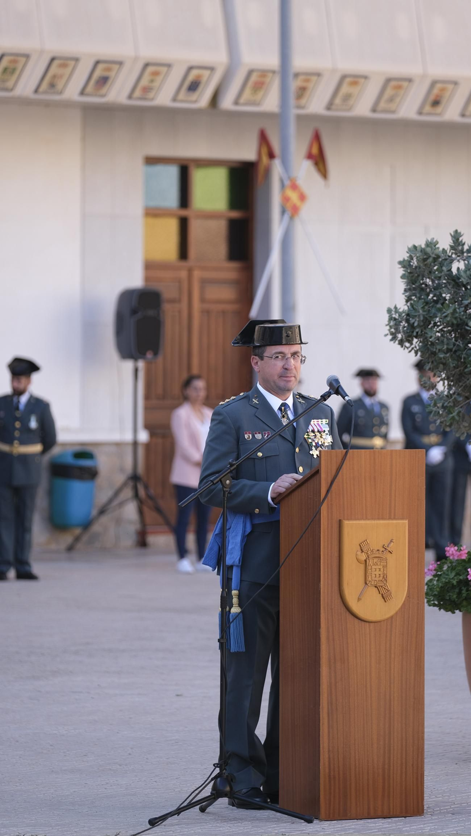 Imágenes de la celebración del 179 aniversario de la Guardia Civil, en la Comandancia de Almería