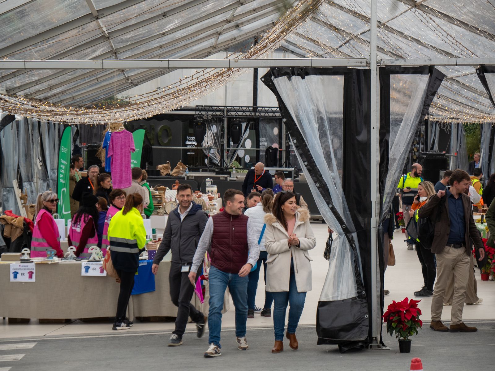Actividades dentro del  Parque Industrial en Cantoria.
