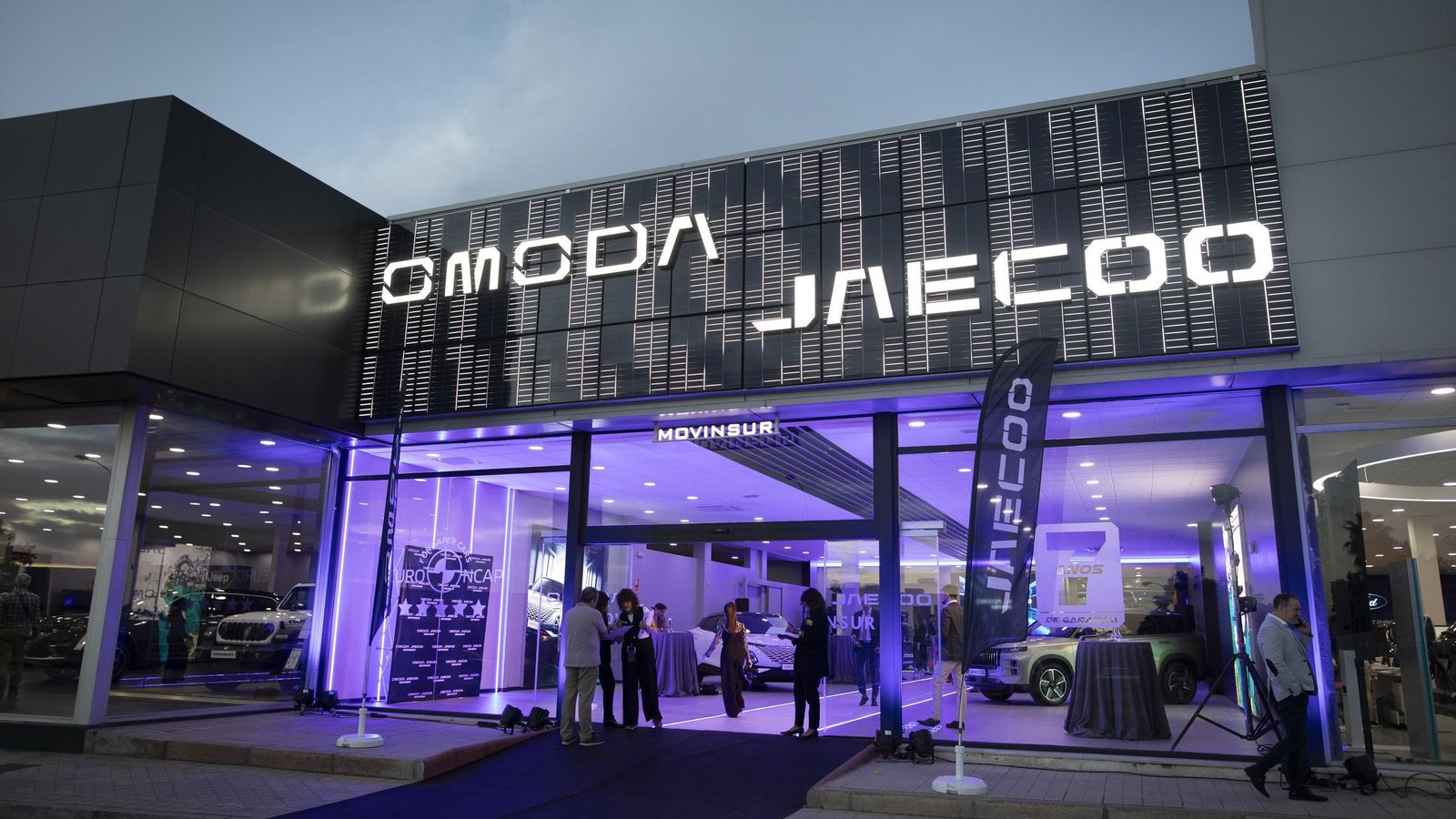 El nuevo concesionario de Movinsur Omoda & Jaecoo.