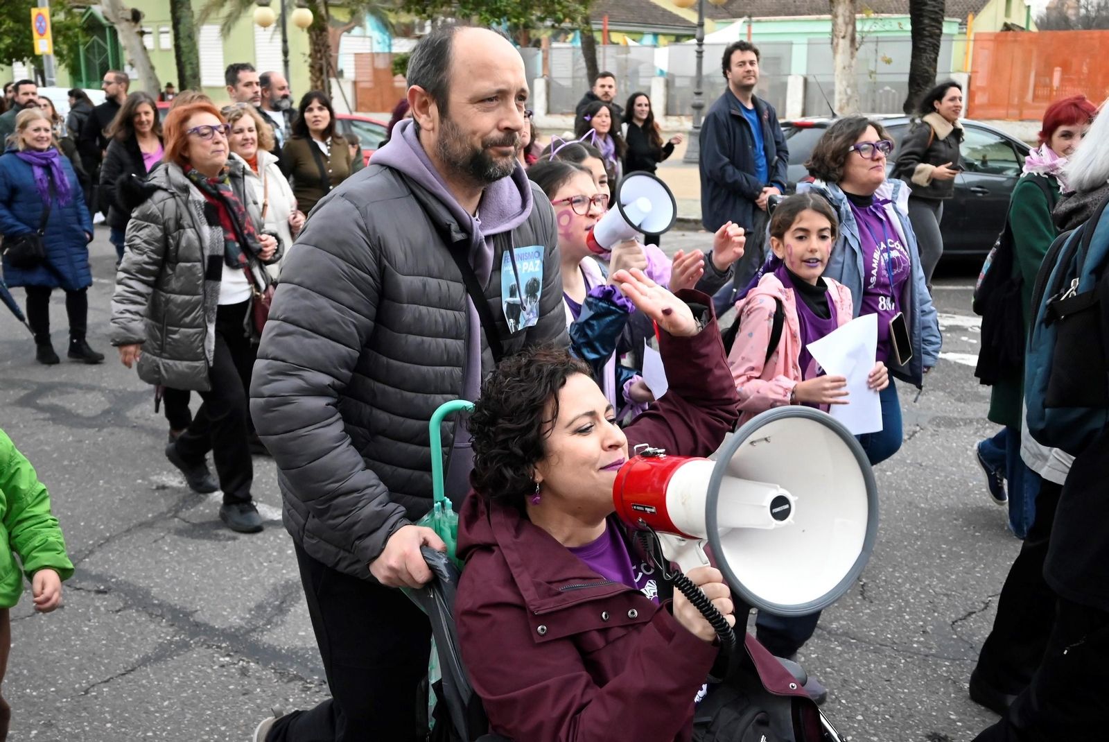 La manifestación del 8M en Córdoba, en imágenes