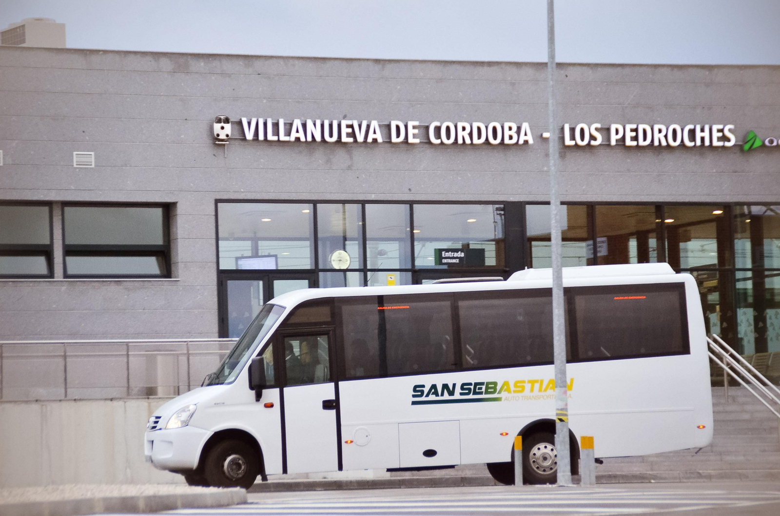 Estación del AVE Villanueva de Córdoba-Los Pedroches. Estación del AVE Villanueva de Córdoba-Los Pedroches.