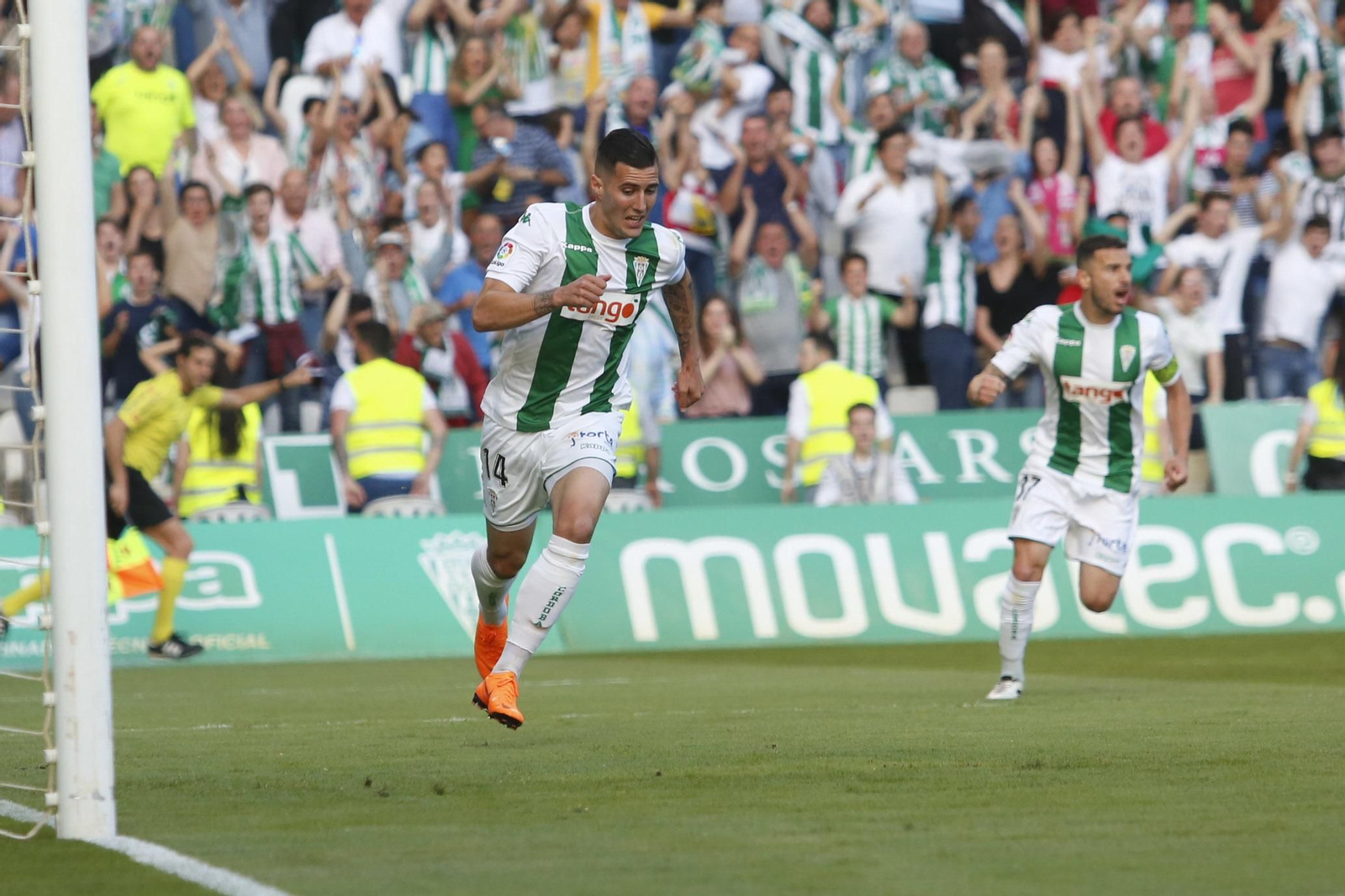 El Córdoba CF-Sporting de Gijón, en imágenes