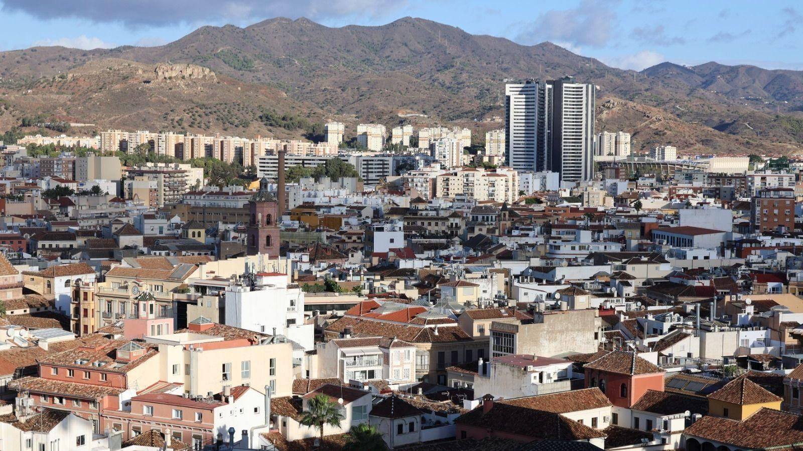 Vista de Málaga.