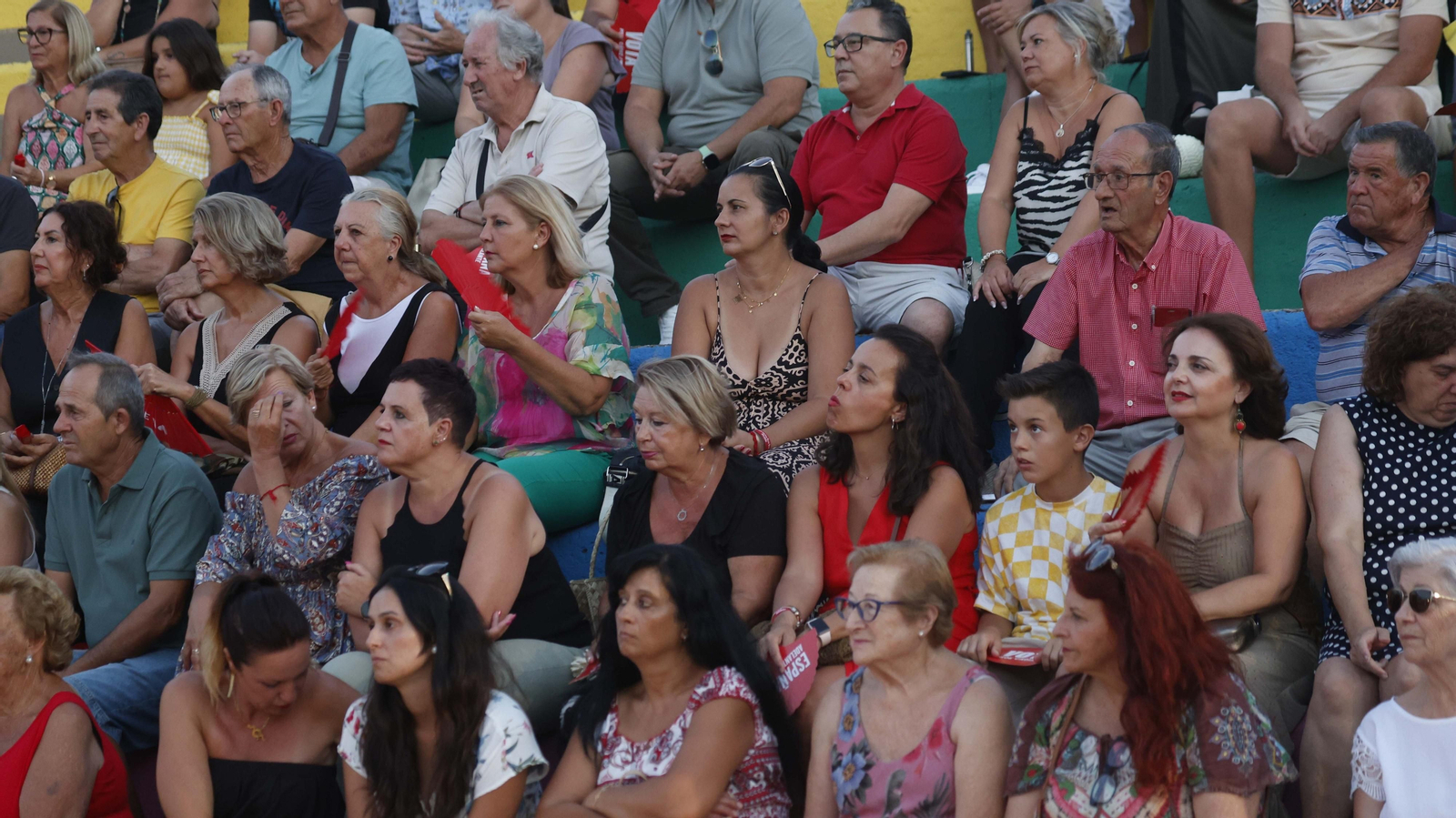 Las fotos del ministro Jose Manuel Albares durante el mitin en San Roque