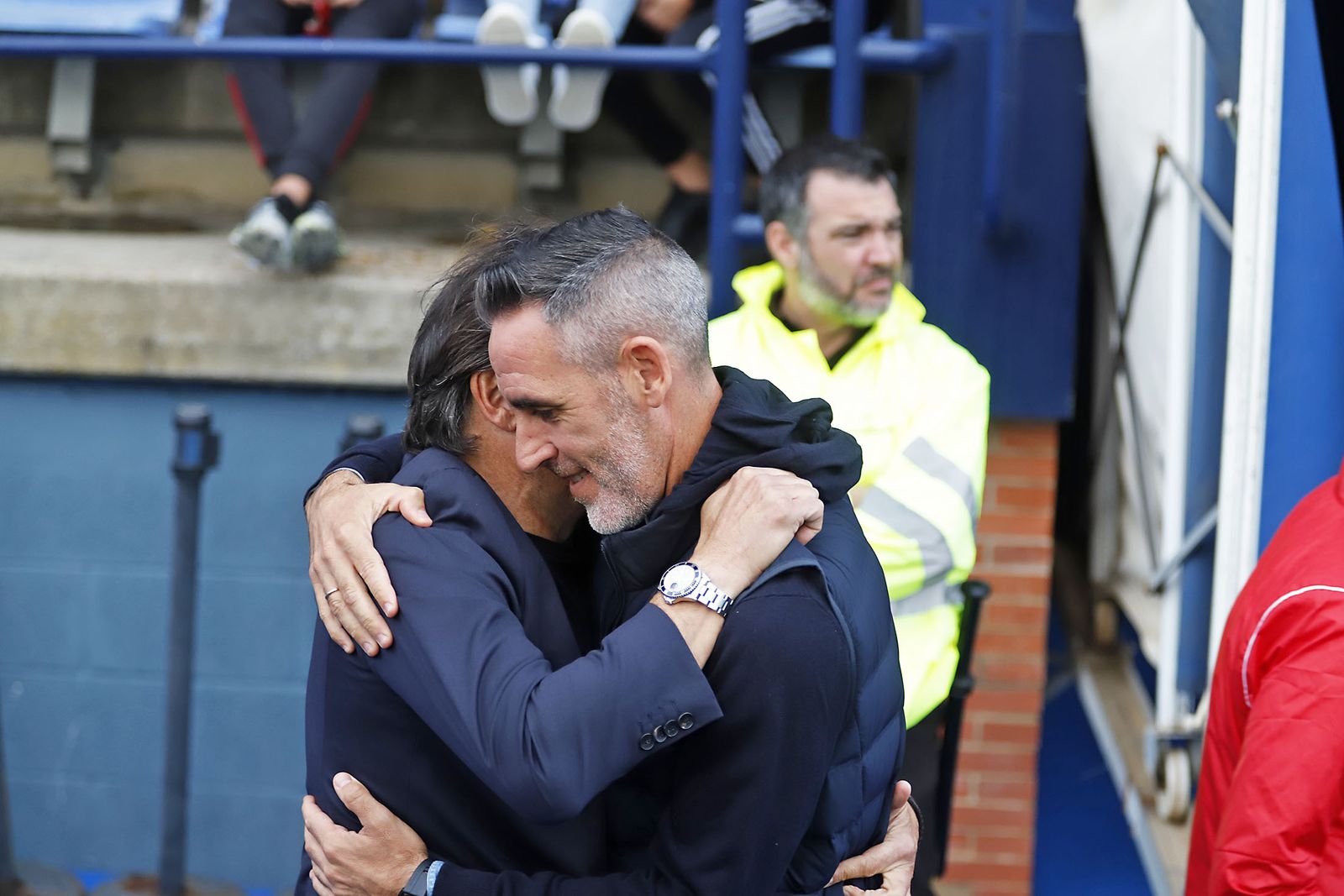 Imágenes del ambiente en el Recreativo de Huelva - San Fernando