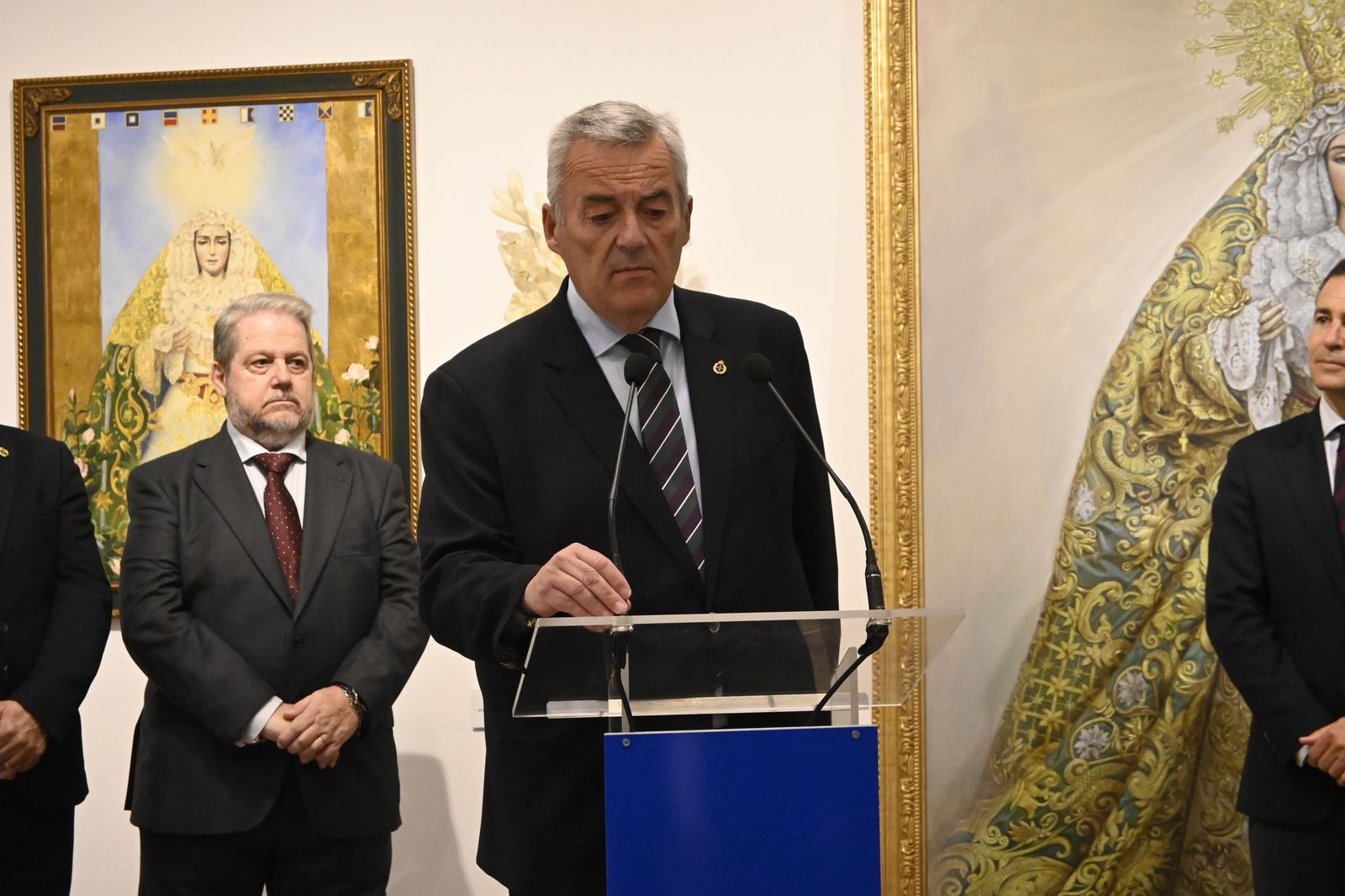 Inauguración de la exposición 'Hermandad de la Esperanza. María, luz de la Esperanza. Arte y devoción'