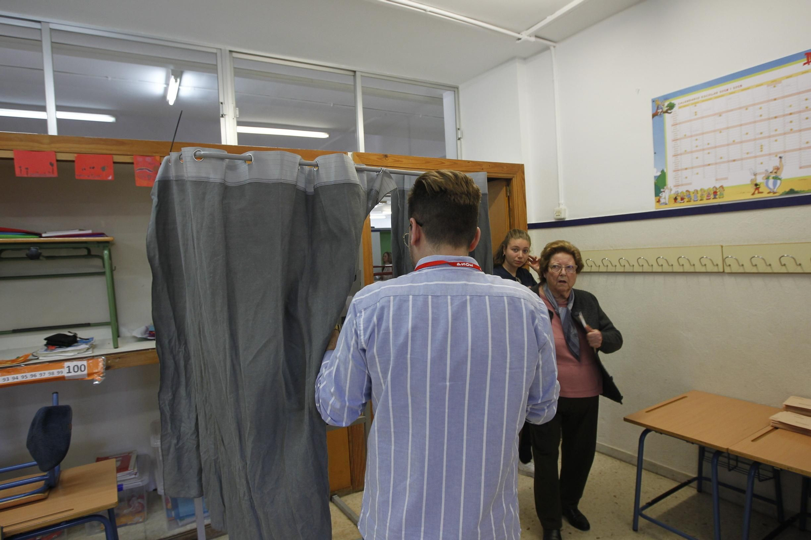 Fotogalería votaciones Elecciones Generales 2019. Almería