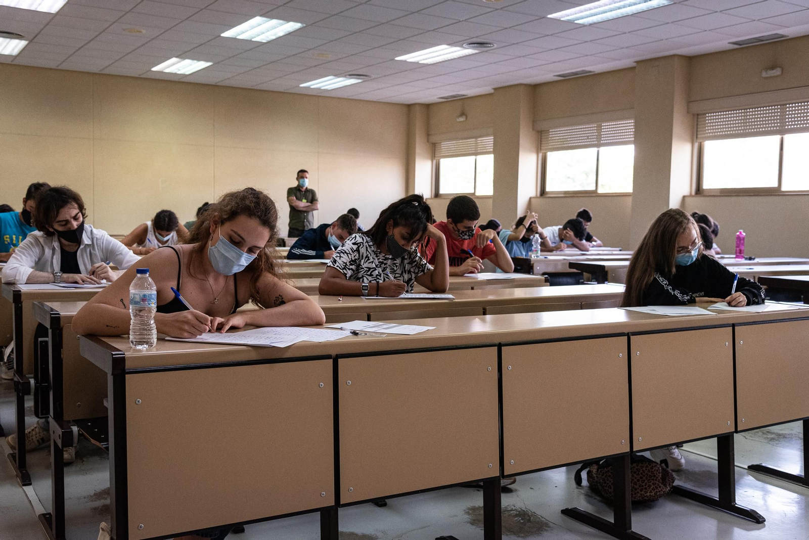 Imágenes de la Prueba de Acceso a la Universidad en la convocatoria de septiembre