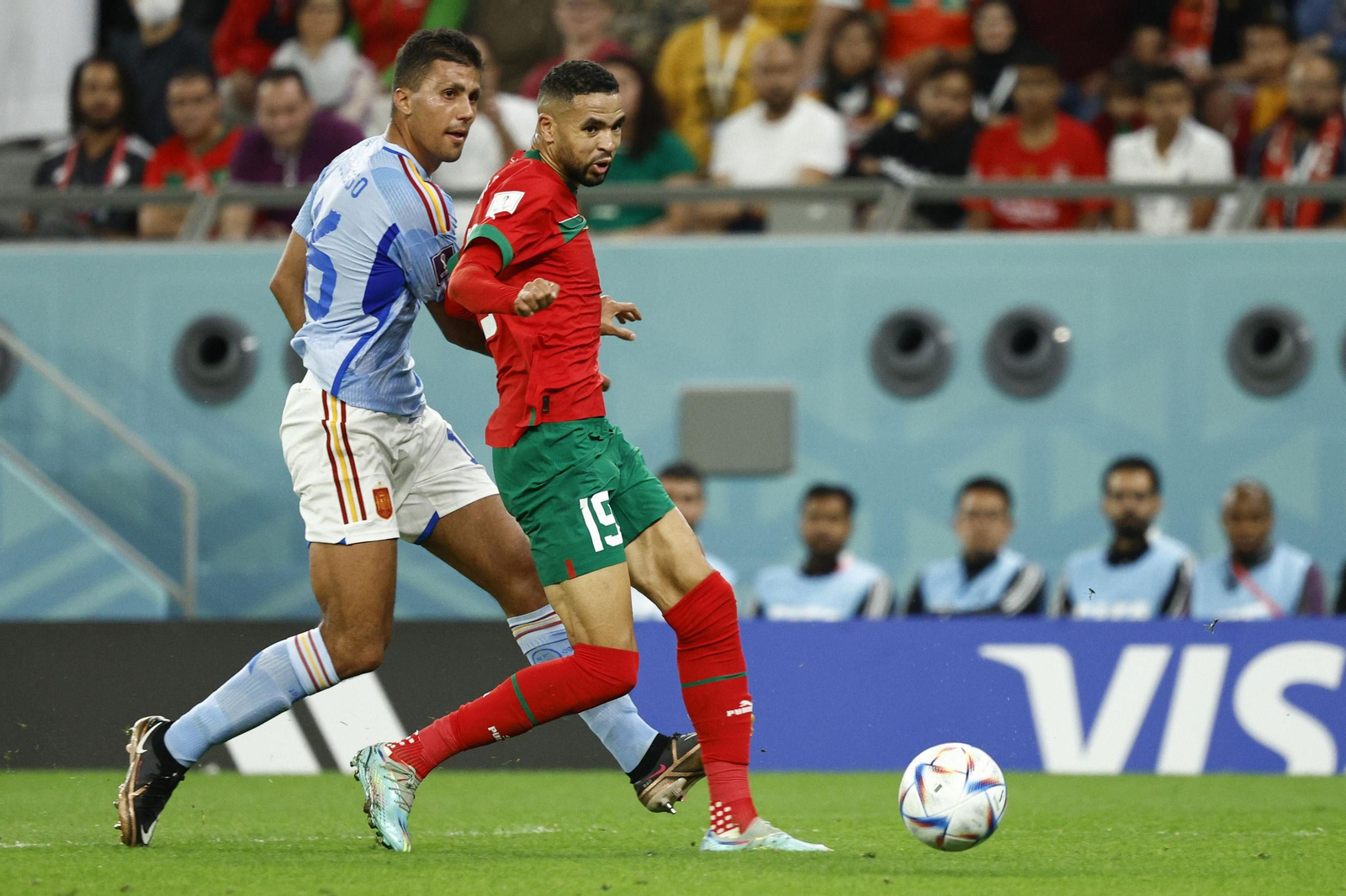 Fotos del Marruecos-España en octavos del Mundial de Qatar