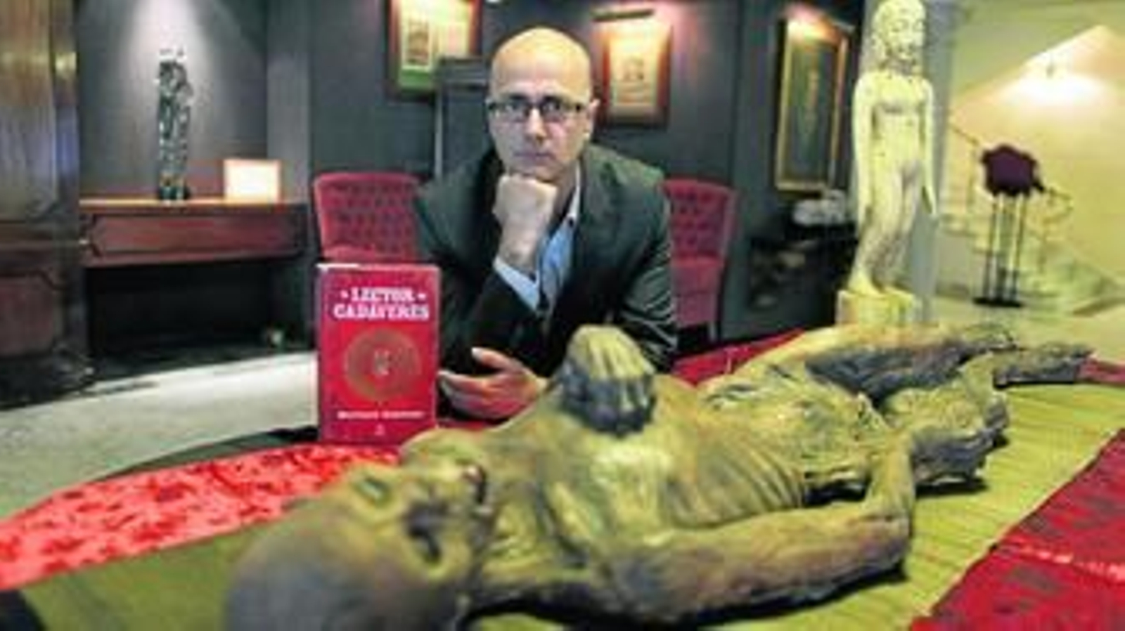 Antonio Garrido (Linares, 1963), ayer, durante su visita promocional a Sevilla.