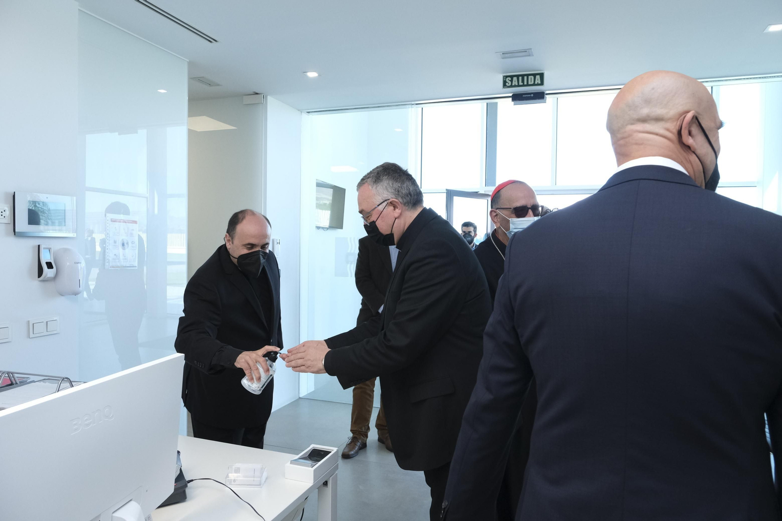 Bendición de las instalaciones de Hydrodiseño, en Huércal Overa (Almería)