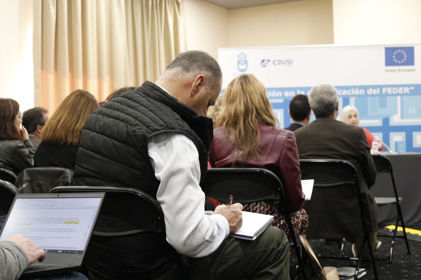 Imágenes de la jornada sobre Innovación en la Comunicación del FEDER en La Línea