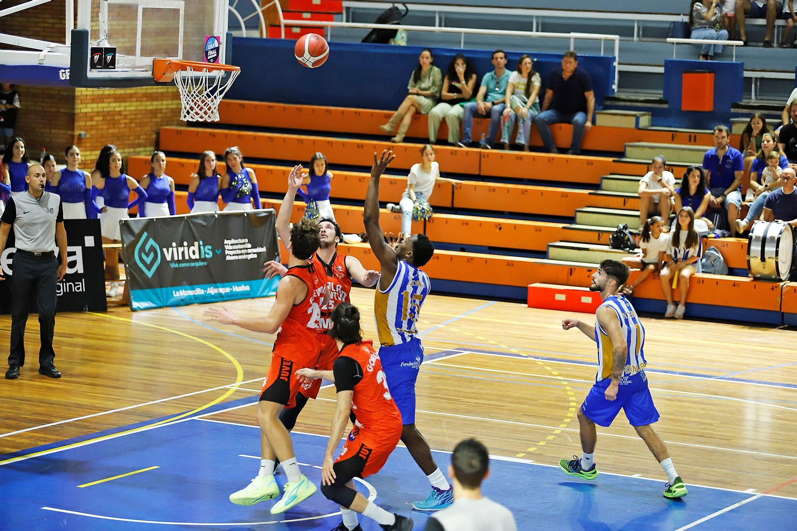 Un encuentro del Huelva Comercio la pasada temporada.